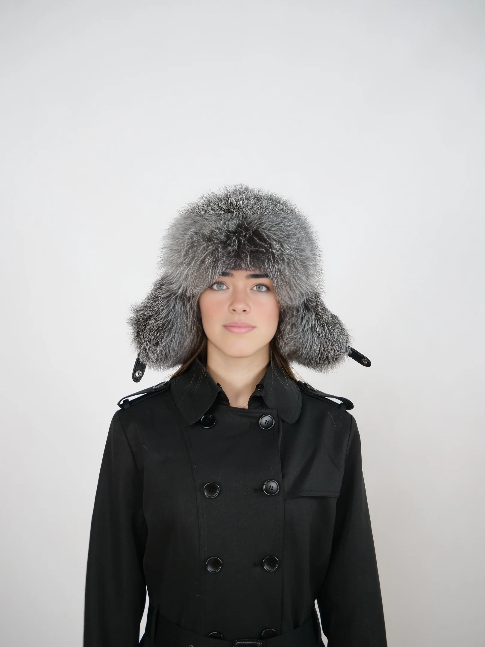 202 Fox Trapper Hat - Fox - Accesories - Black - Image 3