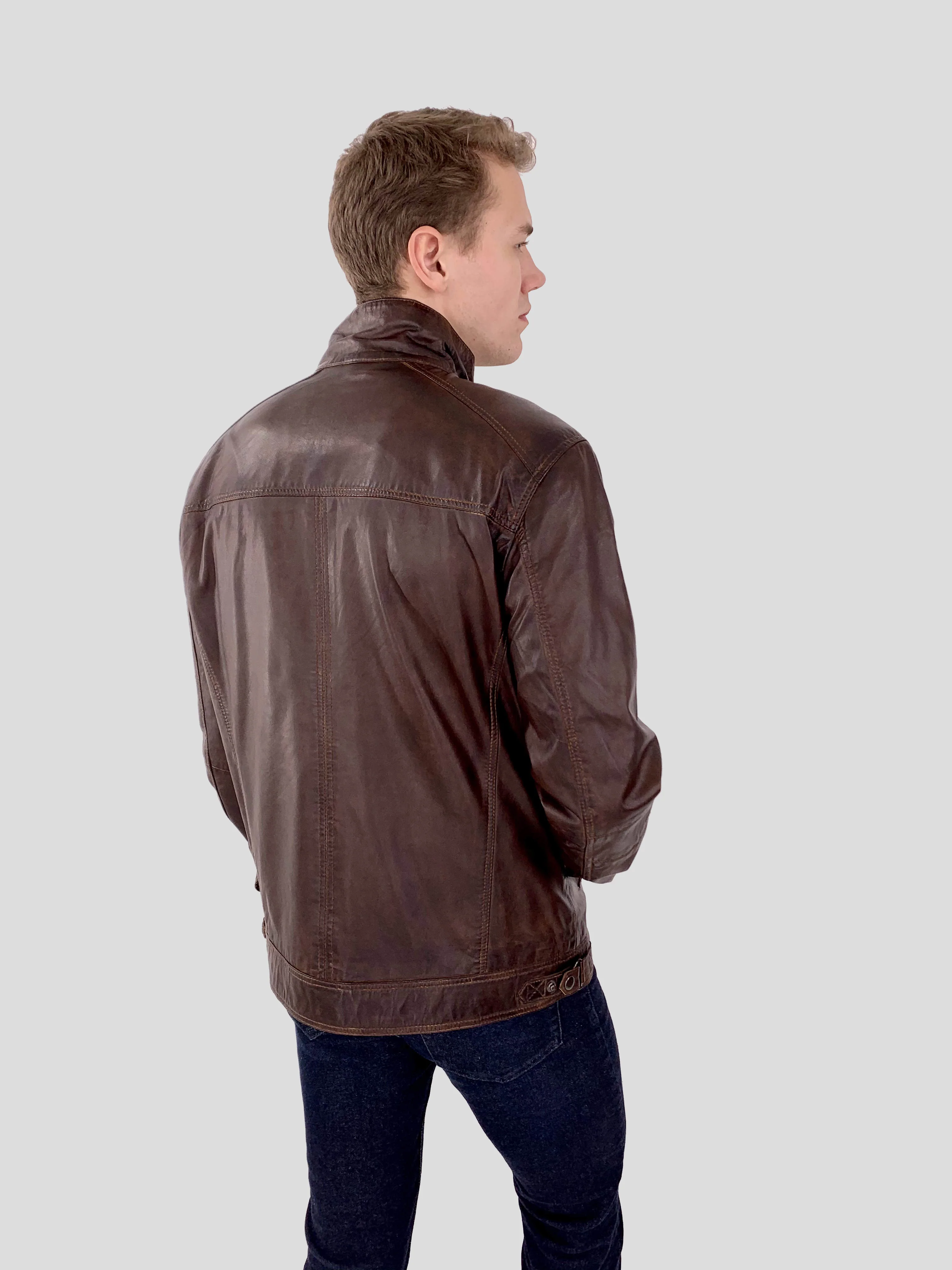 51540 - Lamb Malli læder - mand - kobberbrun - Image 3