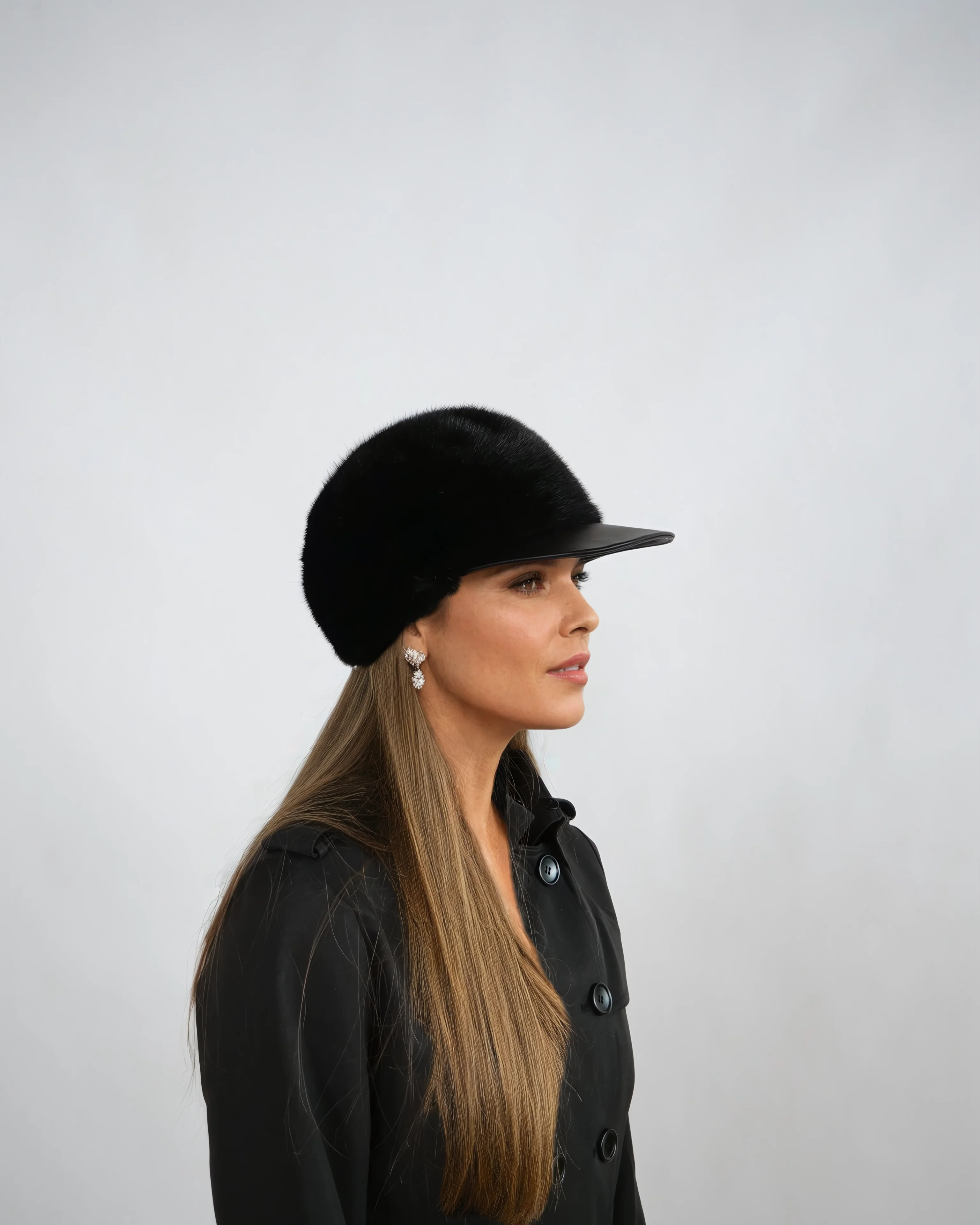 647 Mink Cap - Mink - Accesories - Black - Image 2