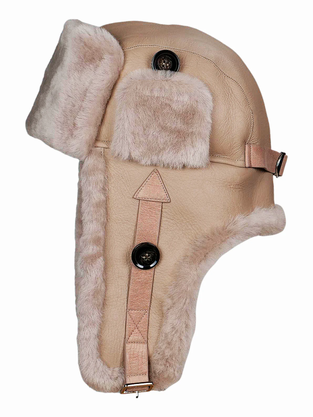 A226177-001 Trooper Hat - Lamb - Accesories - Beige - Image 2