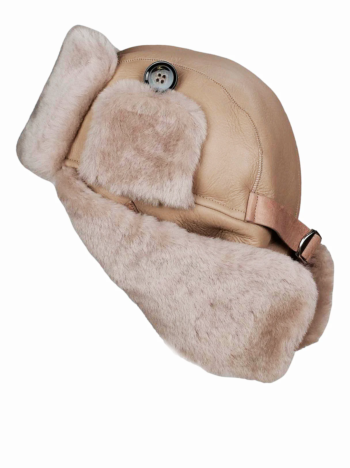 A226177-001 Trooper Hat - Lamb - Accesories - Beige - Image 3