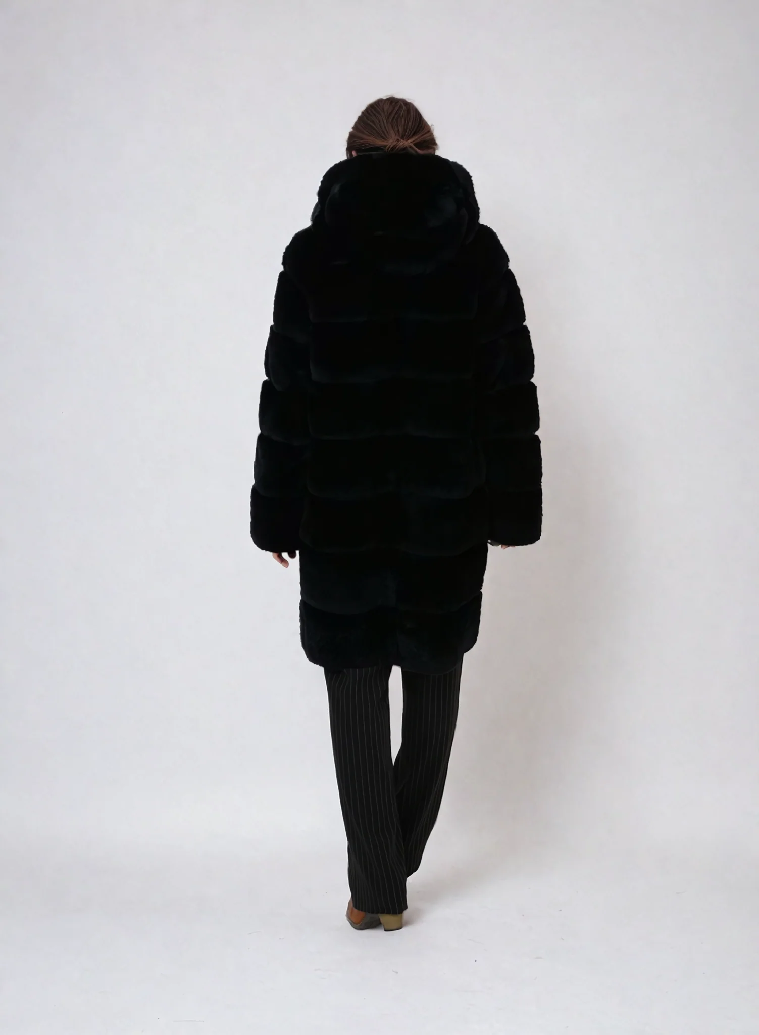 Alba, 90 cm. - Hood - Rex - Kvinder - Sort - Image 6