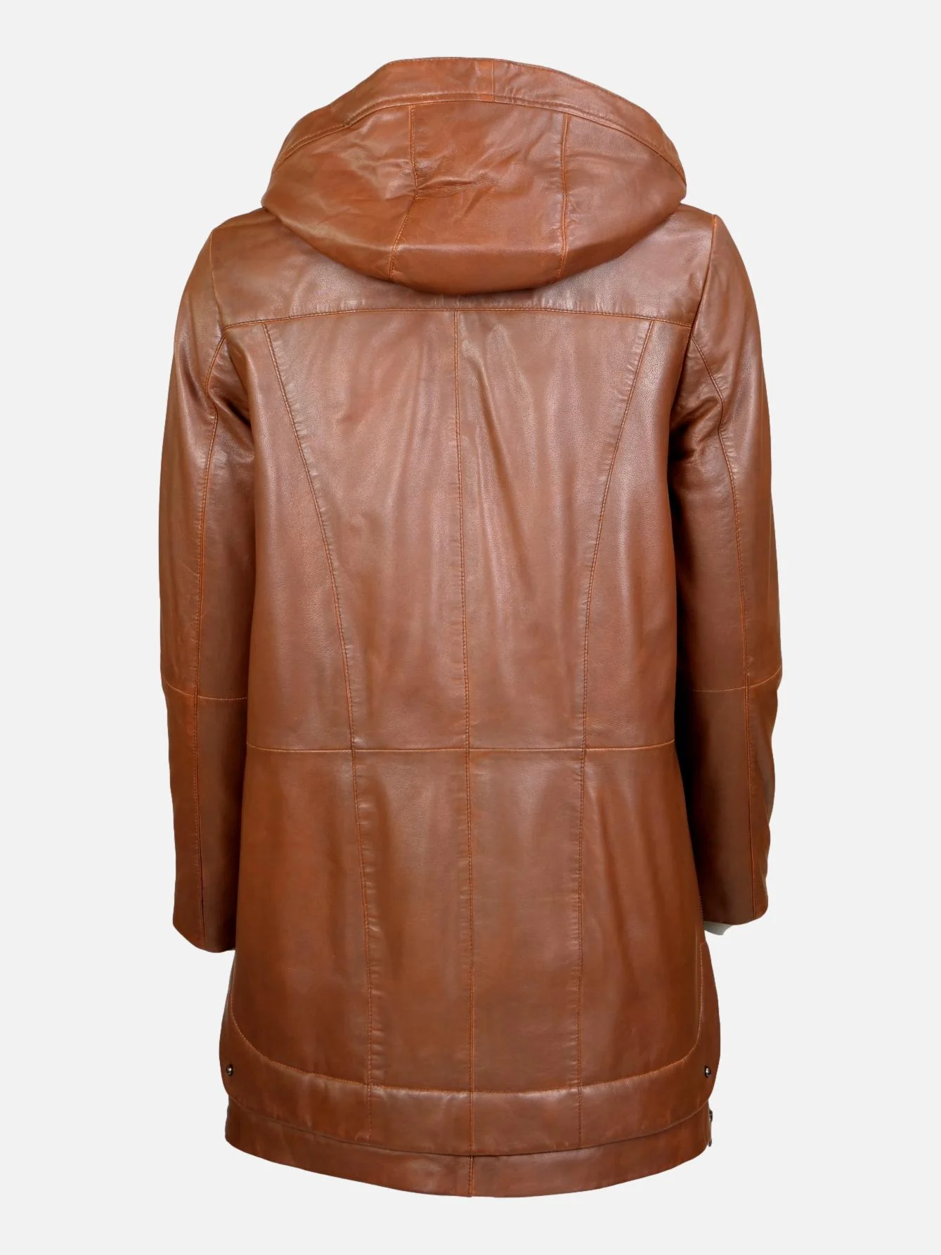 Aliana cognac lædefrakke - dame - Image 2