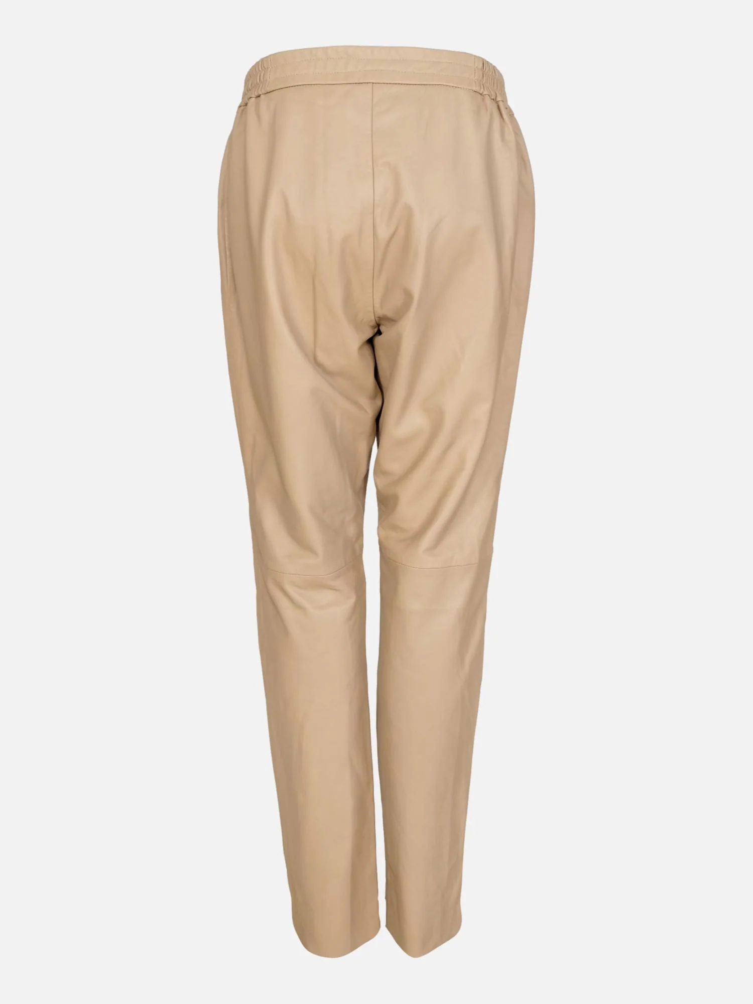 Antonia Skindbukser - Lammeskind/Læder - Kvinde - Beige - Image 3