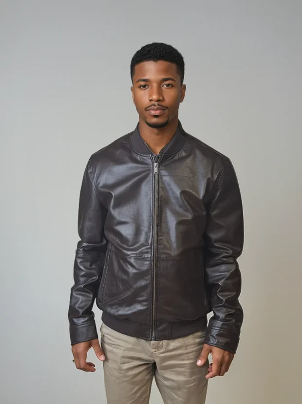 Benn - Lamb Thick Dace Leather -Man - Smuk Brun - Image 3