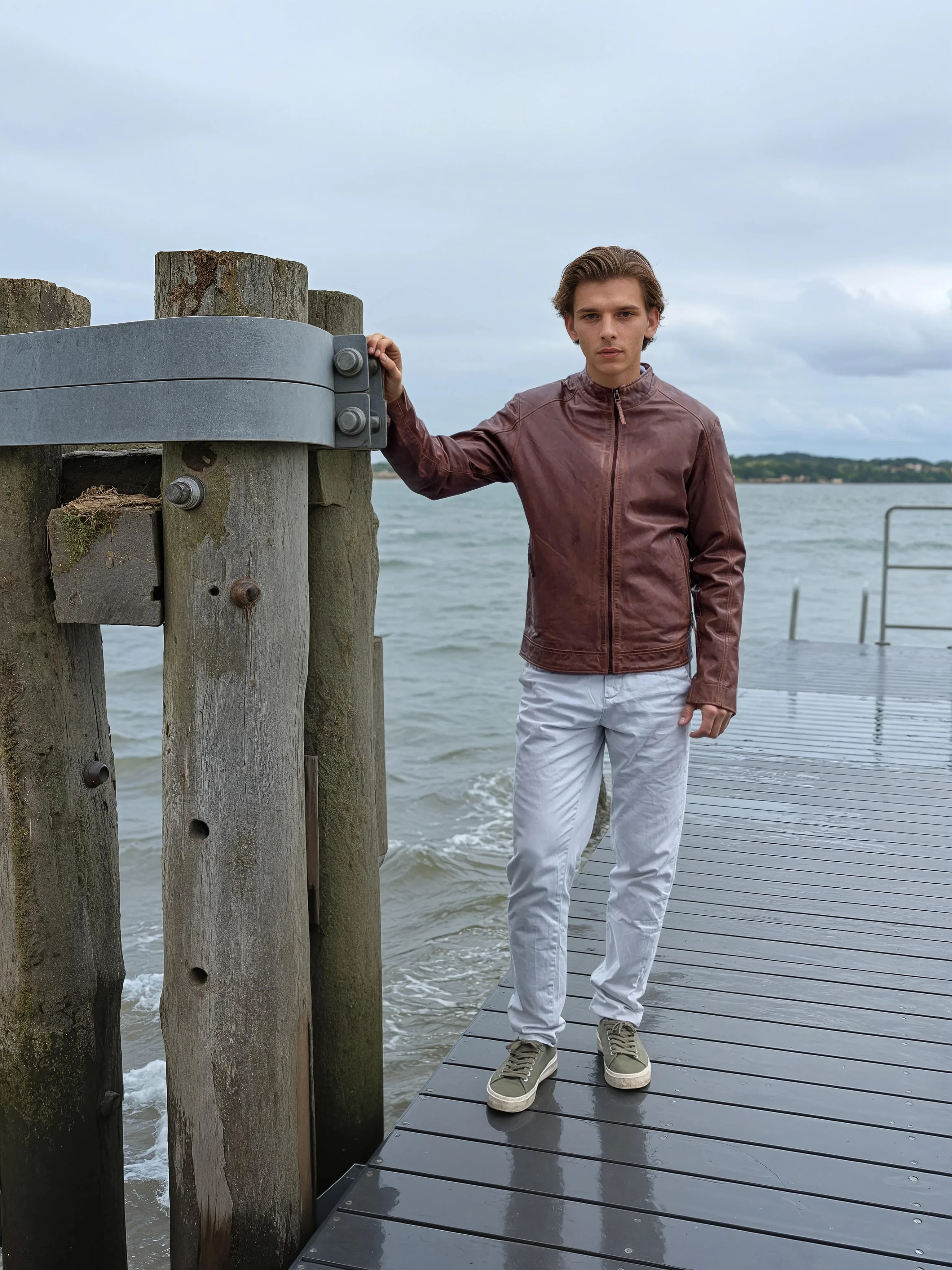 Bravo - Lamme Malli Læder - Mand - Kobberbrun - Image 2
