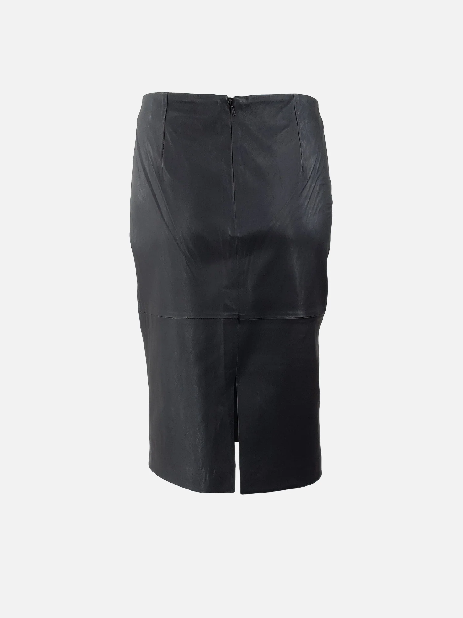 DP-03 Skirt - Lamme stretch nederdel - Dame - Sort - Image 2