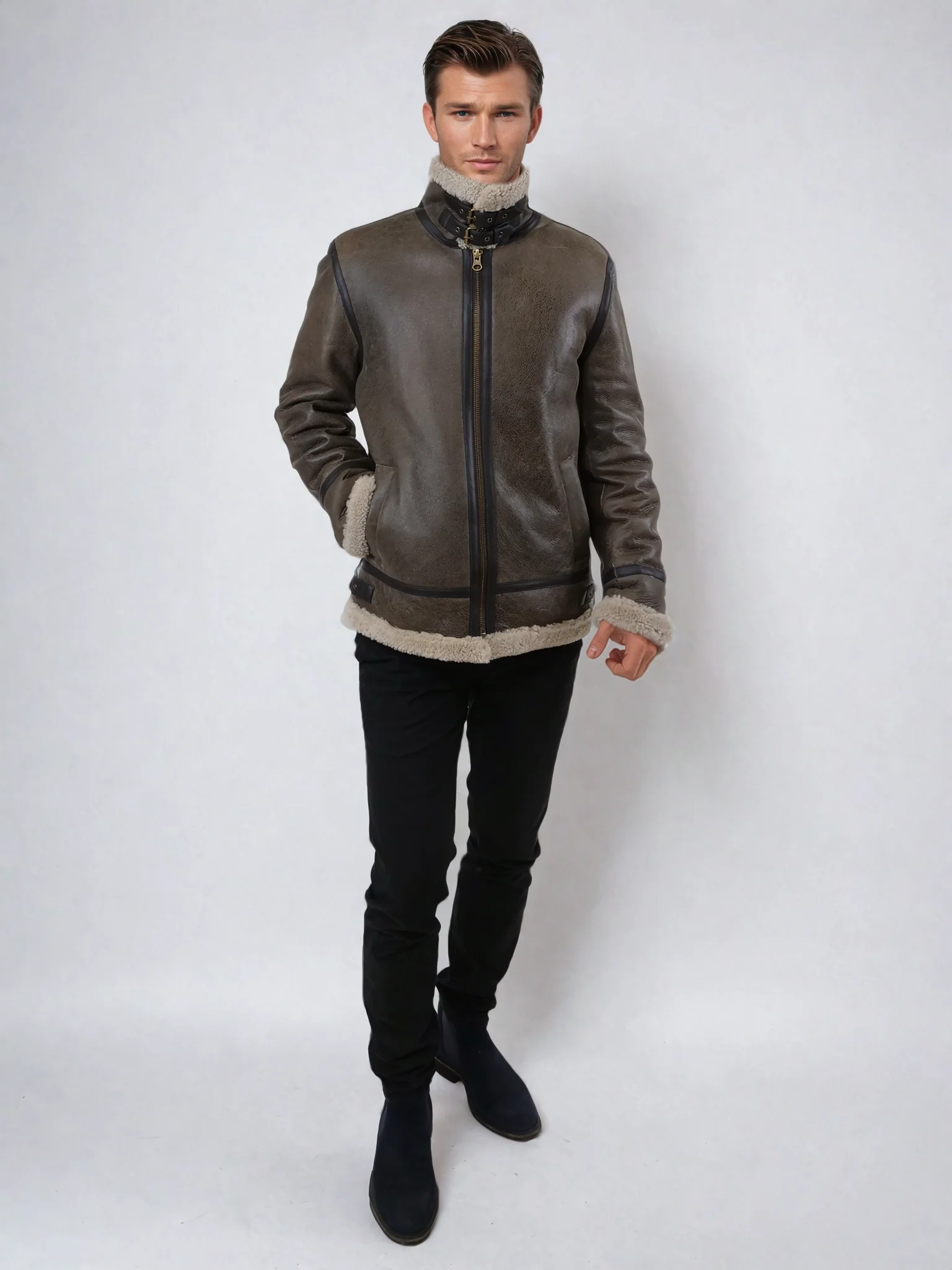 Edward, 68 cm. - krave - Cool lam - mand - mørkebrun - Image 3