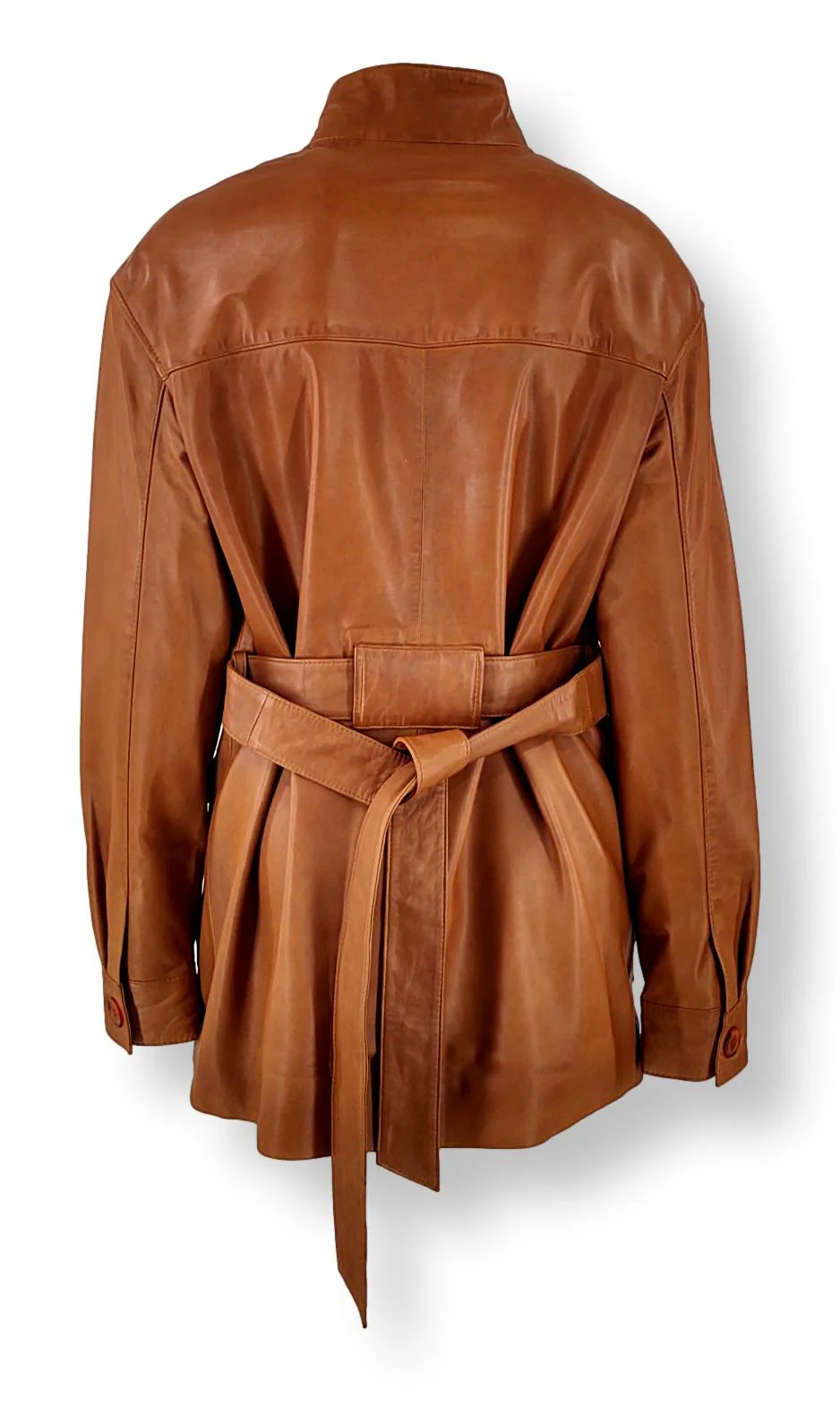 Eira - Skind jakke - Dame - Cognac - Image 4