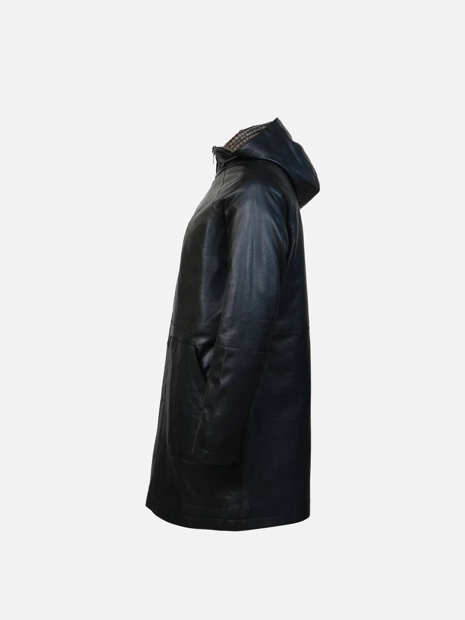 Ethan, 80 cm. - Lammeskinds Jakke - Kvinde - Sort - Image 3