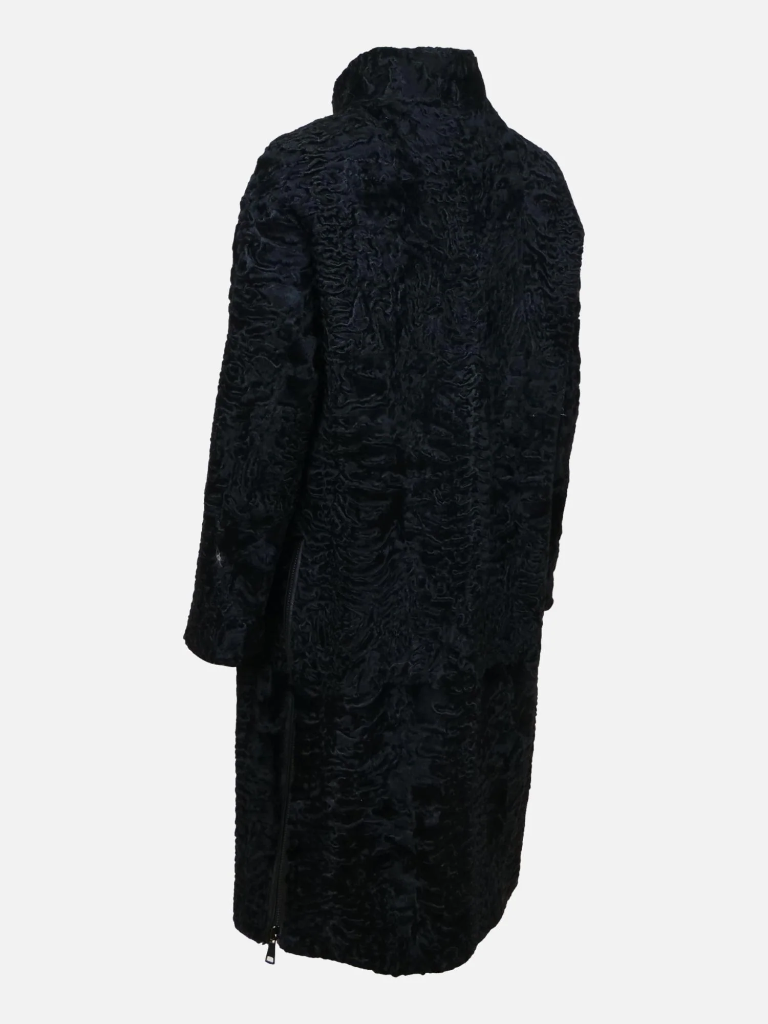 Filuka, 100 cm. - Krave - Persianer Lam - Frakke - Kvinde - Sort - Image 3