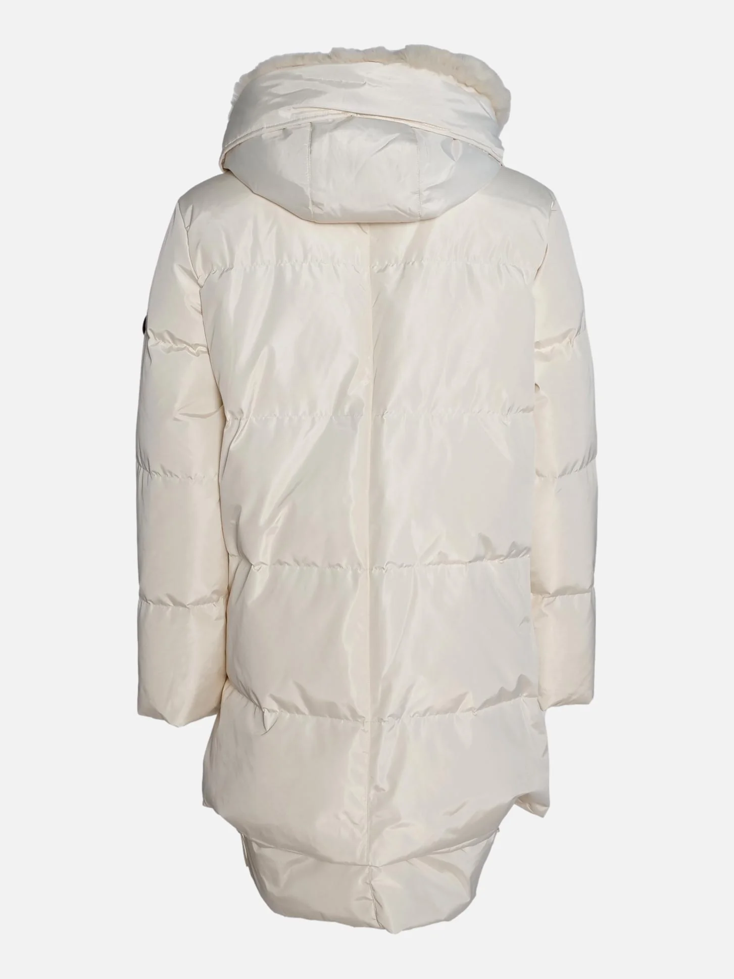 For evigt, 90 cm. - Hood - Down - Kvinder - Dark Cream - Image 3