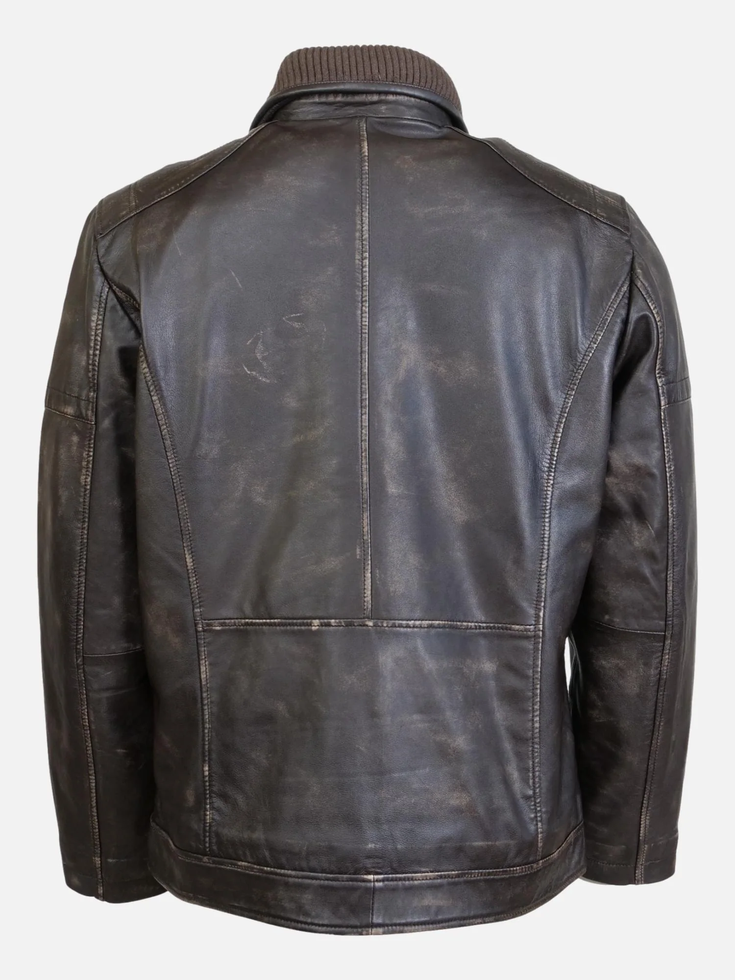 Frantz, 72 cm. - Lamvasket læder - mand - brun - Image 2