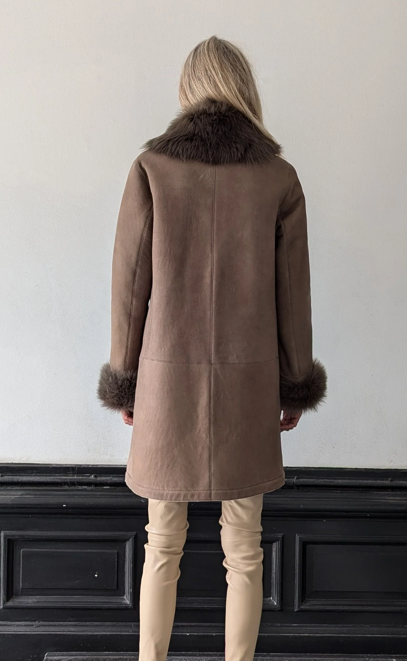 Fue, 90 cm. - Krave - Rulam - Kvinde - Mørk Oak - Image 3