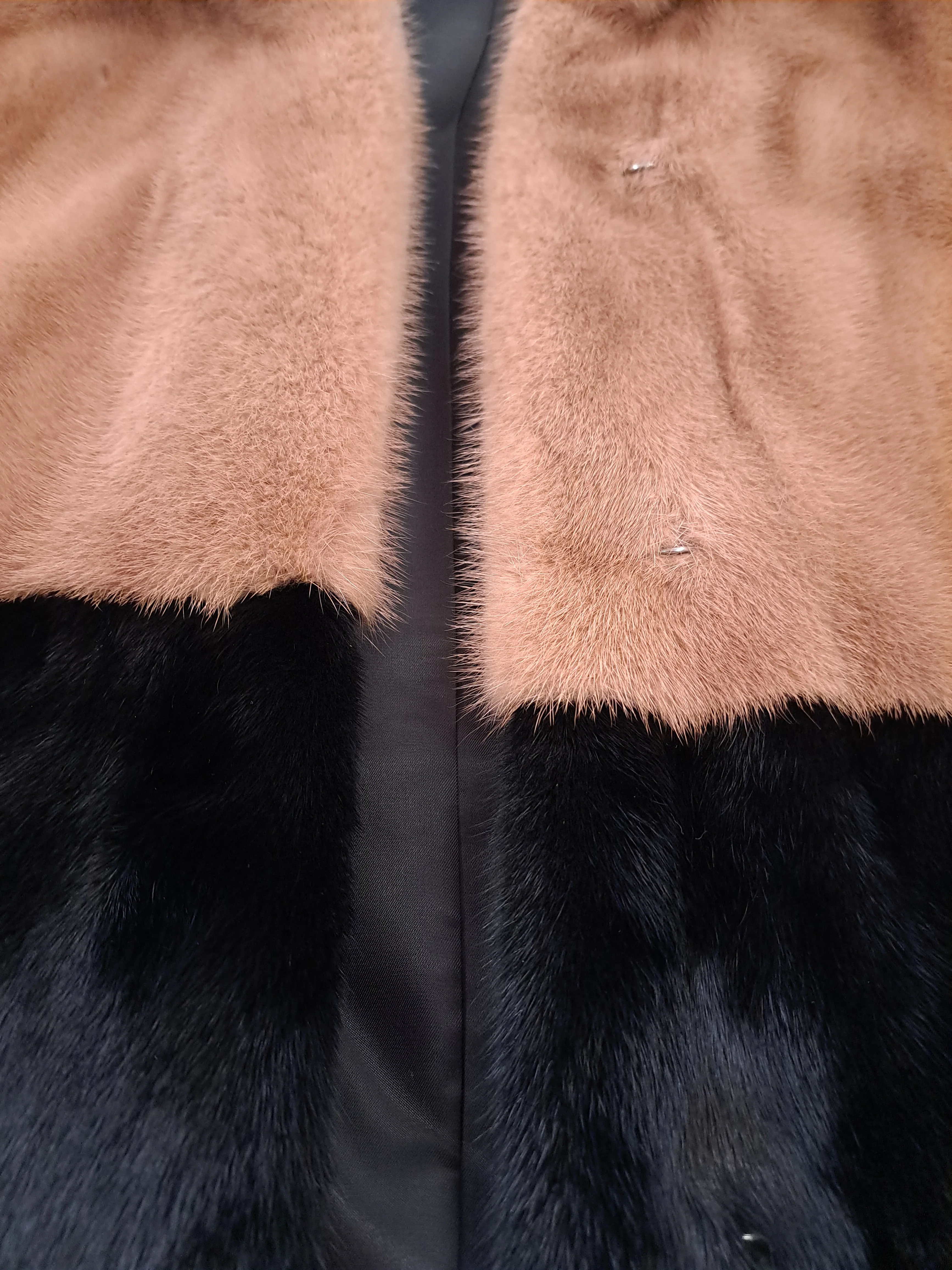 Ganaia, 85 cm. - Krave - Mink - Kvinder - Black & Dust Rose - Image 6