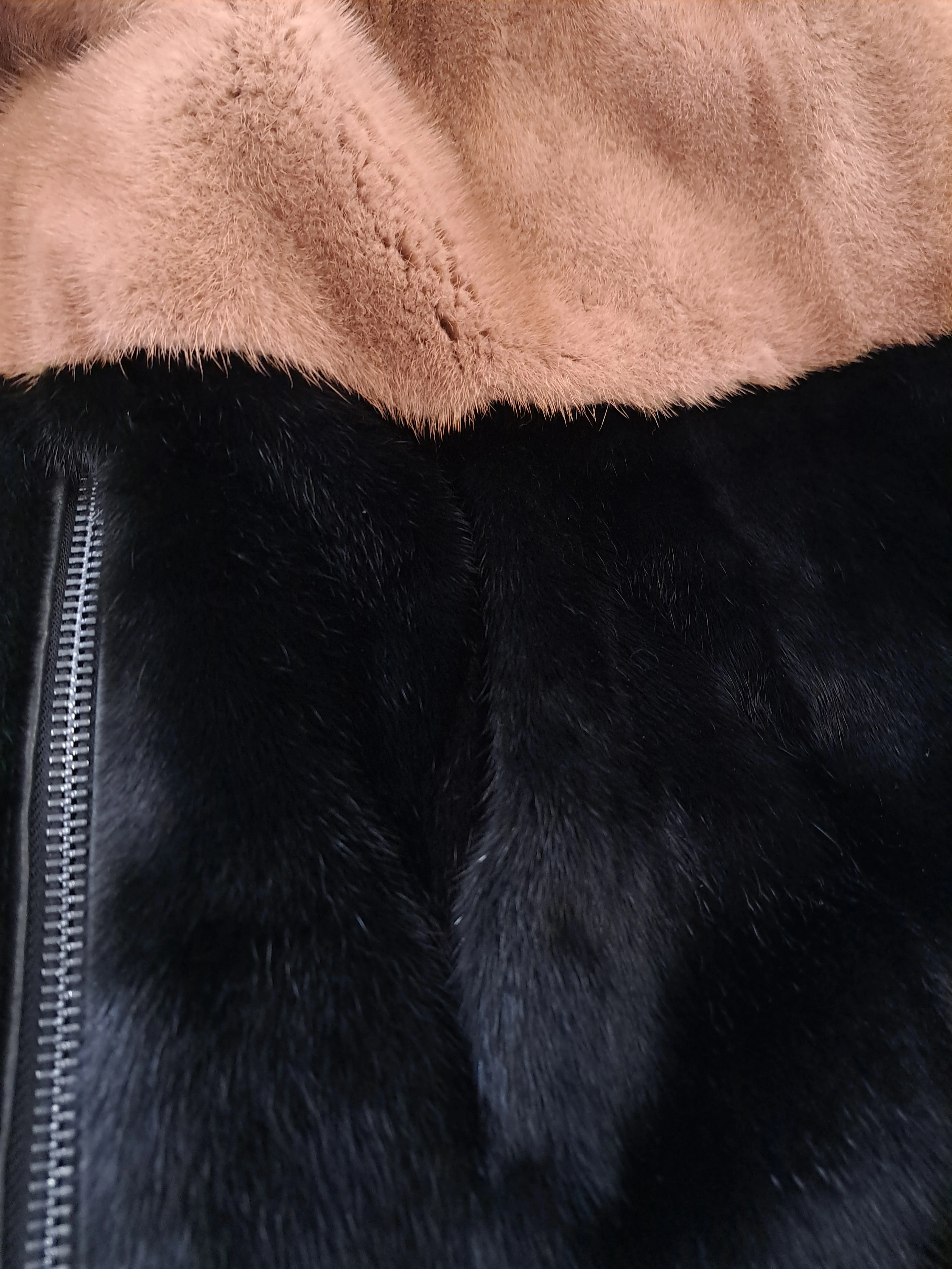 Ganaia, 85 cm. - Krave - Mink - Kvinder - Black & Dust Rose - Image 7