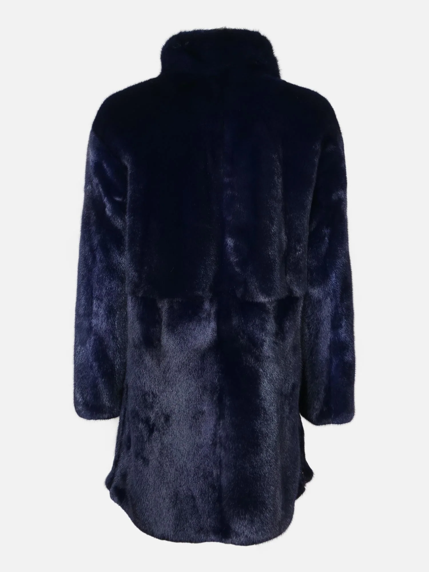 Ganaia, 85 cm. - Mink - Navy Blue - Image 3