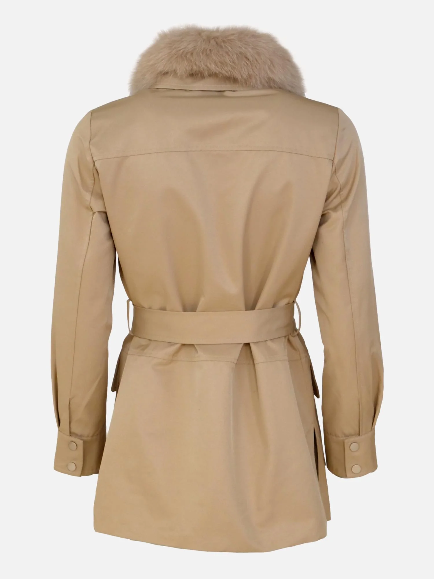 Gilda 75 cm. - Safari jakke - Dame - Beige - Image 2