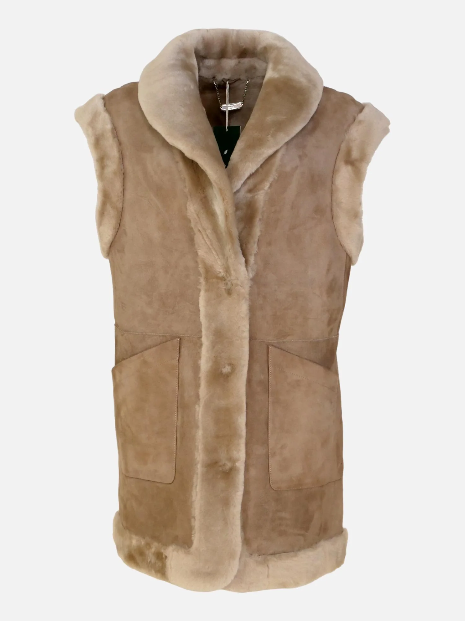 Guti 82 cm. - Rulam vest - Dame - Dark oak - Image 3