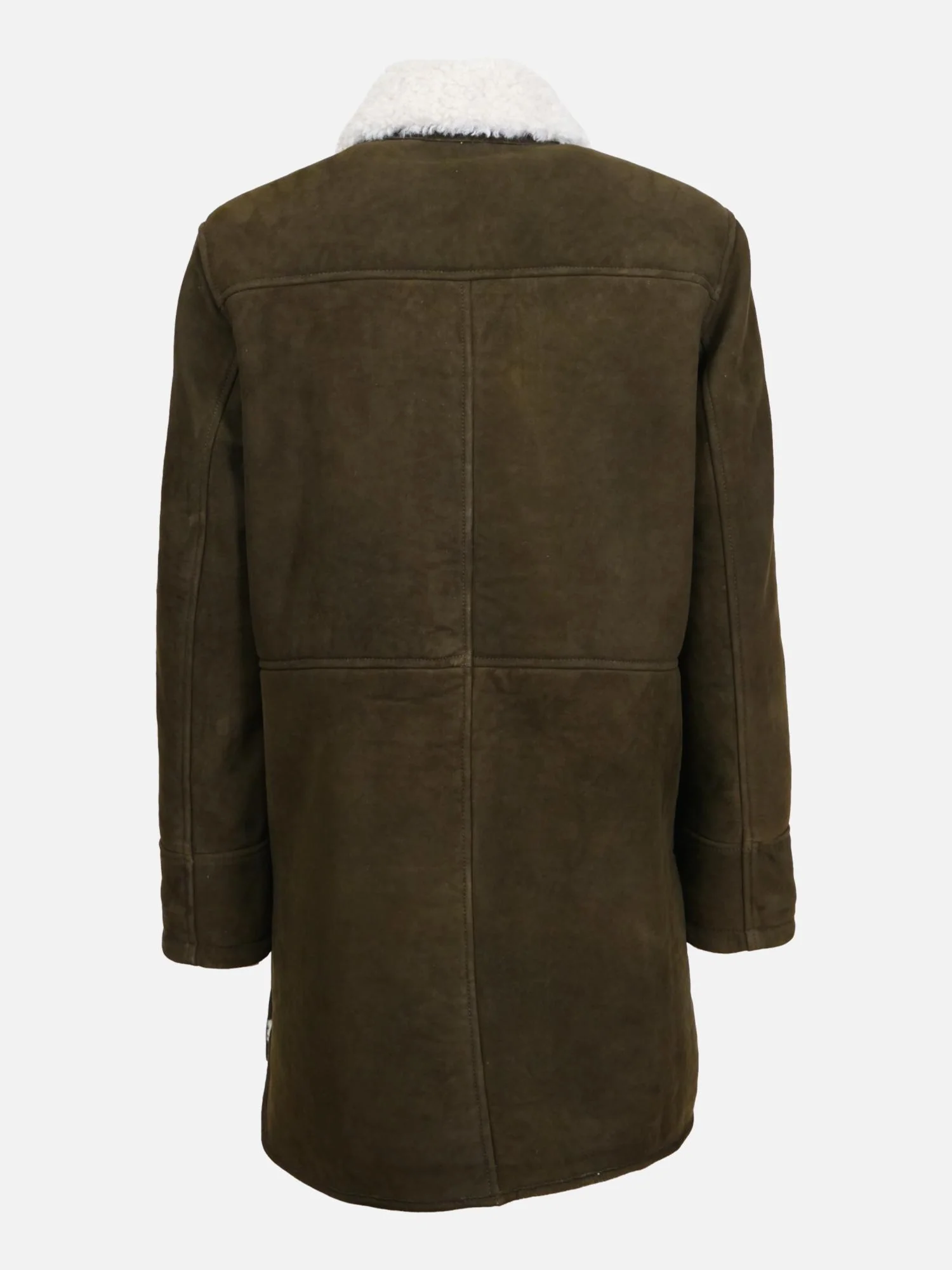 Hadley, 88 cm. - ged ruskind - kvinder - oliven - Image 2
