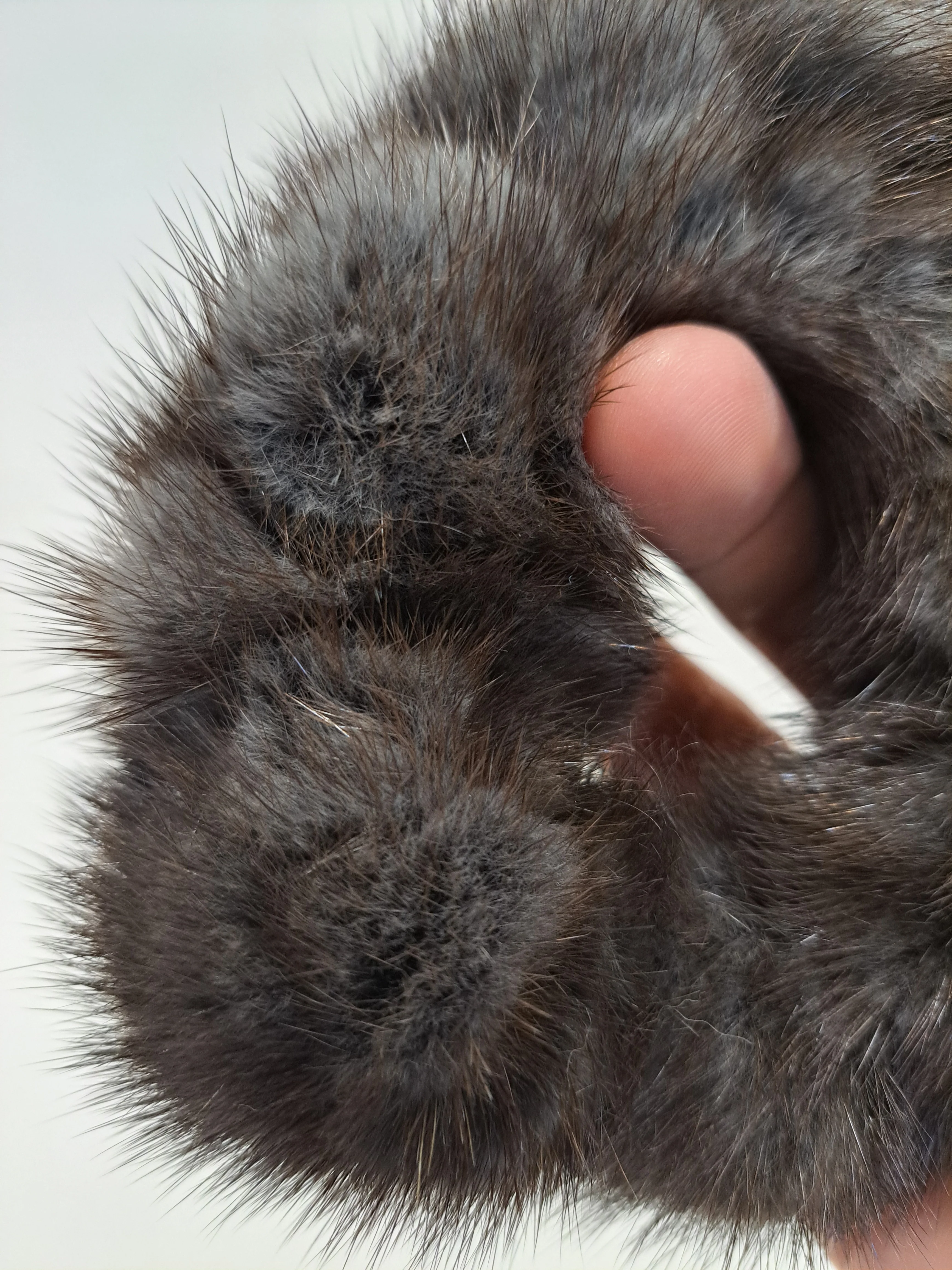 Hair Tie - Mink - Accesories - Steel Gray - Image 3