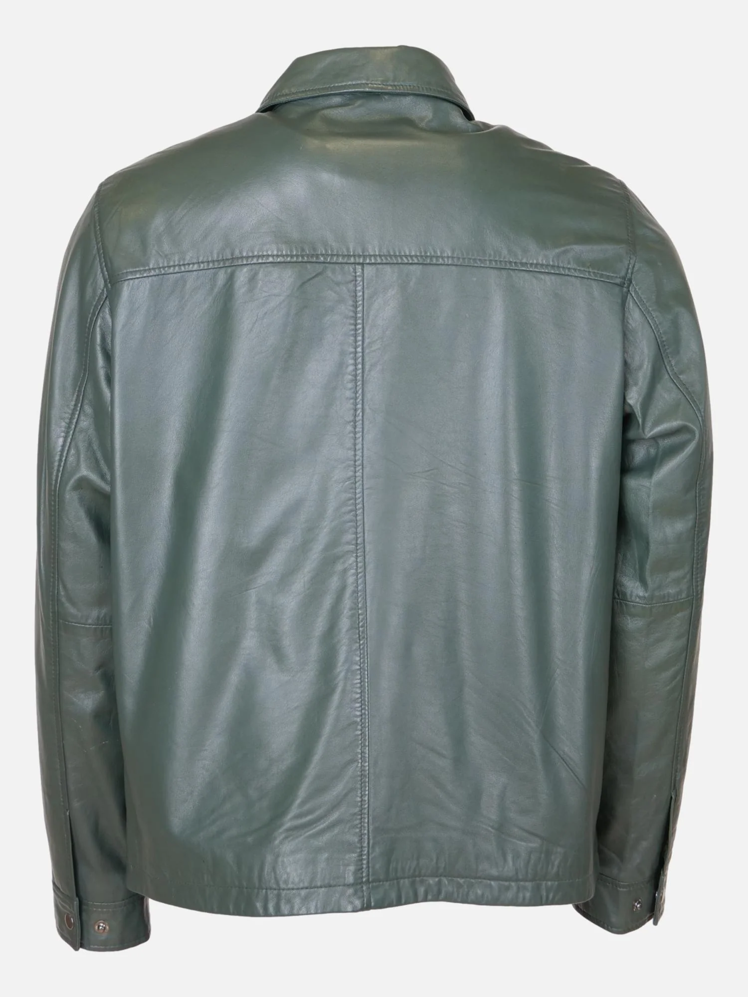 Hannibal, 68 cm. - Lamb -chef læder - mand - Hunter Green - Image 5