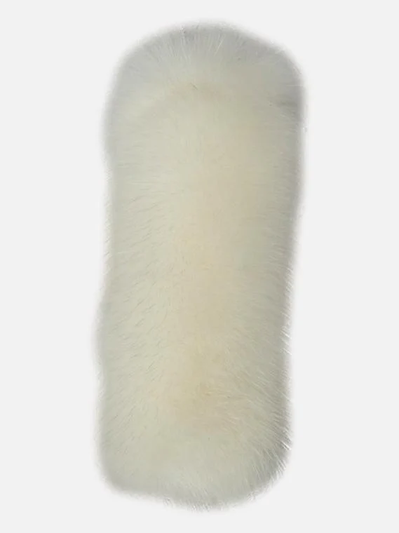 Hårklip - mink - tilbehør - elfenben - Image 4
