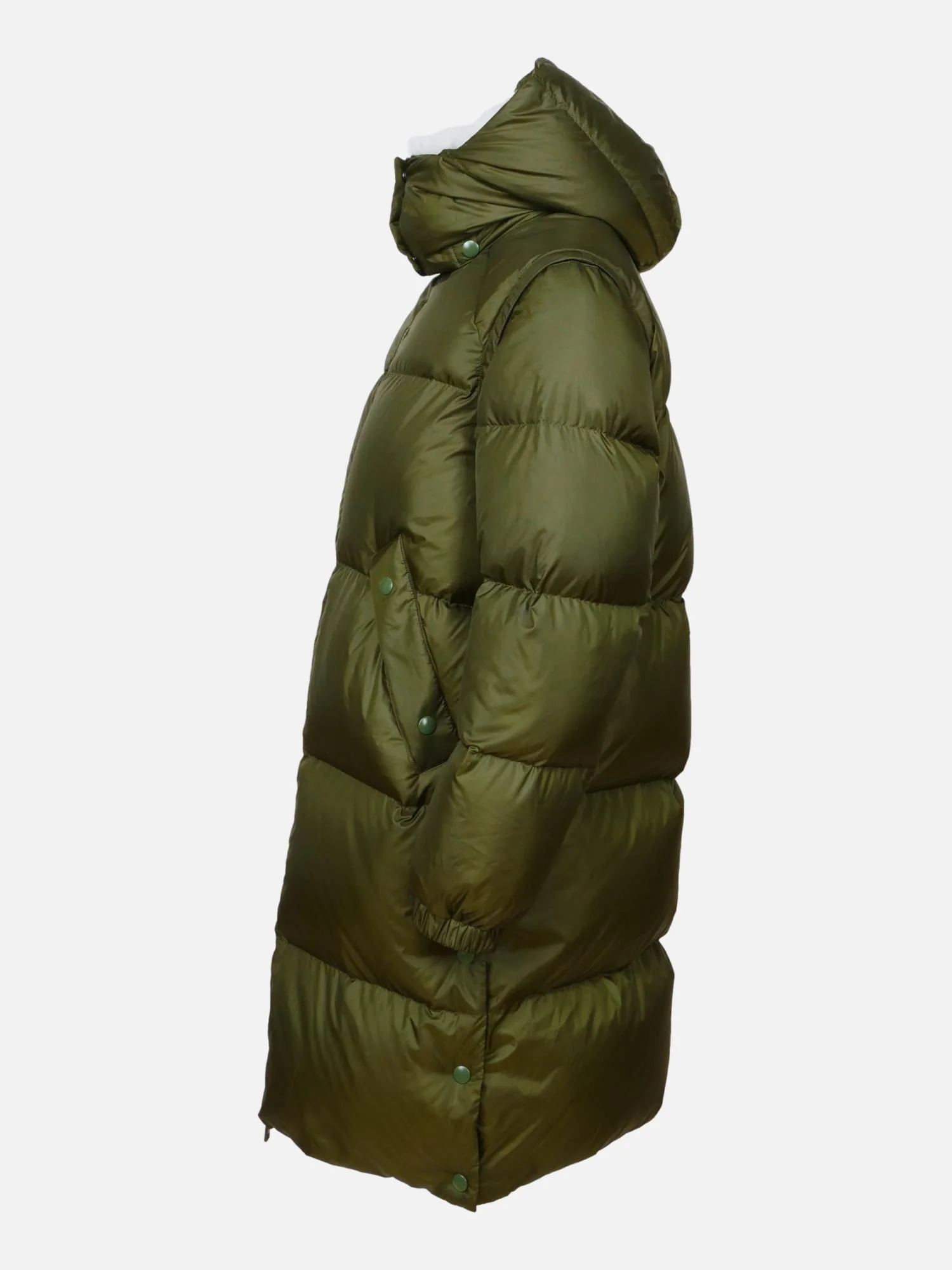 Heather, 98 cm. - Hætte - Dunjakke - Kvinde - Army - Image 4