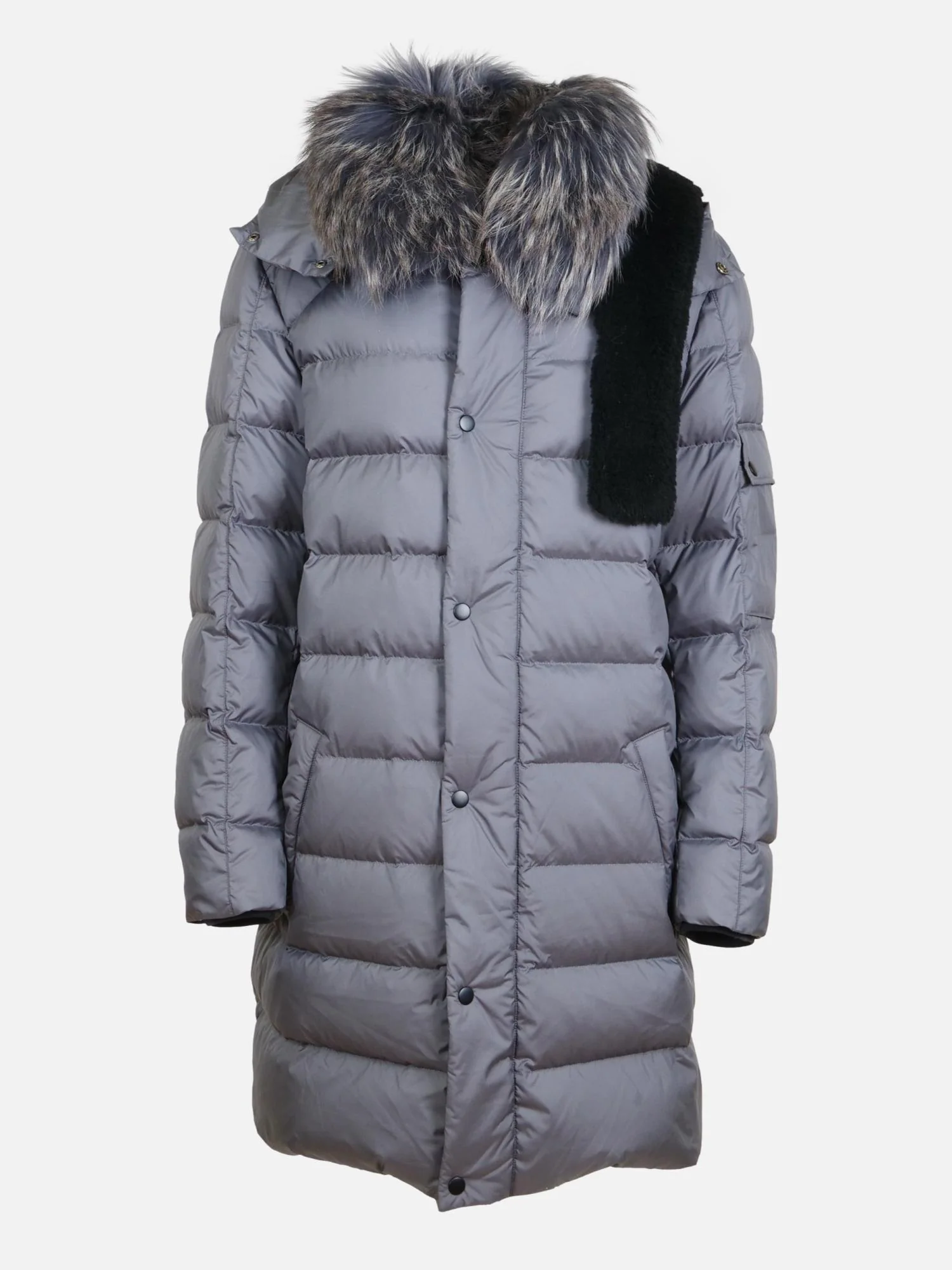 Hector, 95 cm. - hætte - ned - mand - mørkegrå - Image 3
