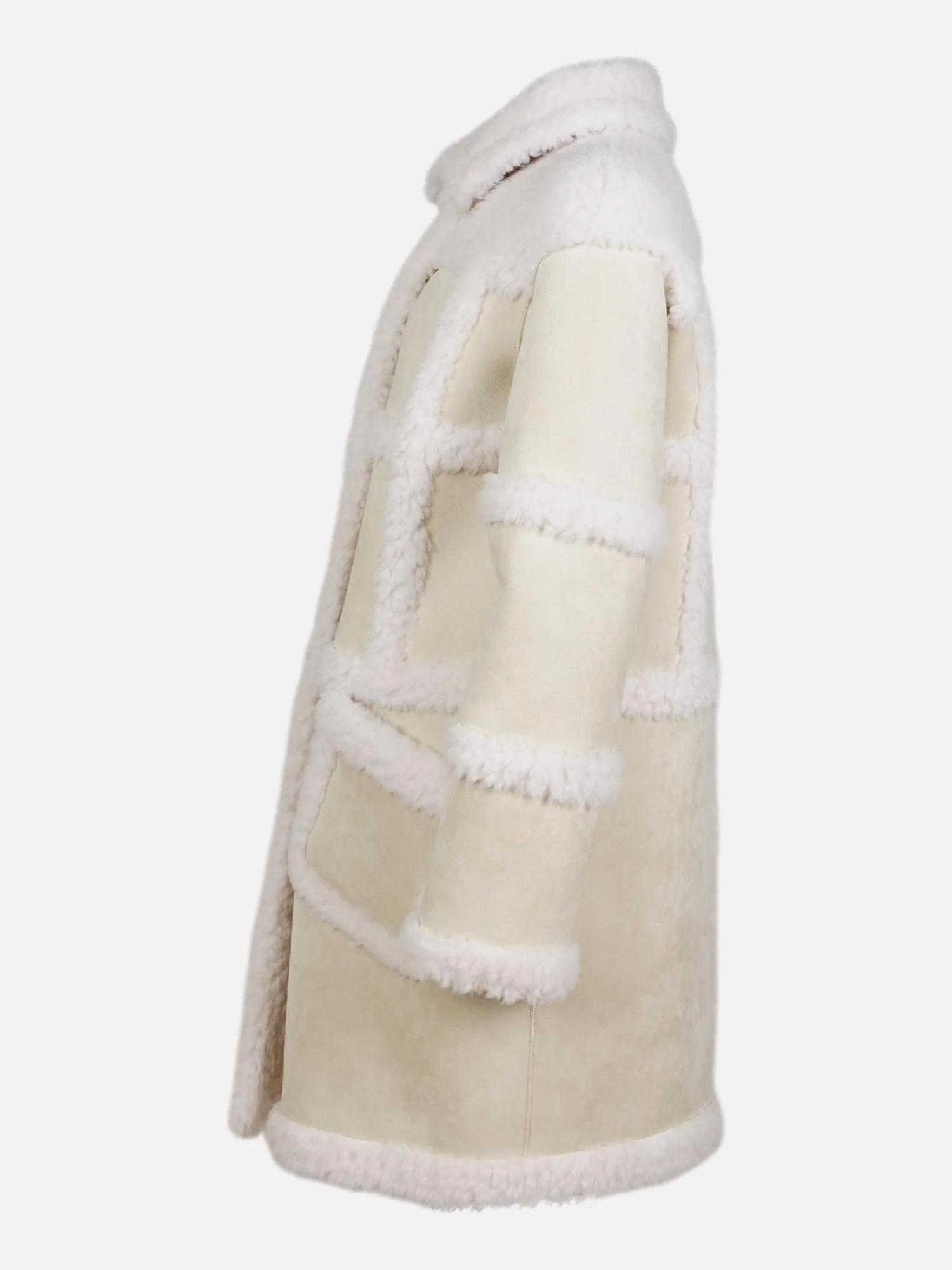 Herta, 60 cm. - Air Wool - Jakke - Kvinde - Hvid - Image 3