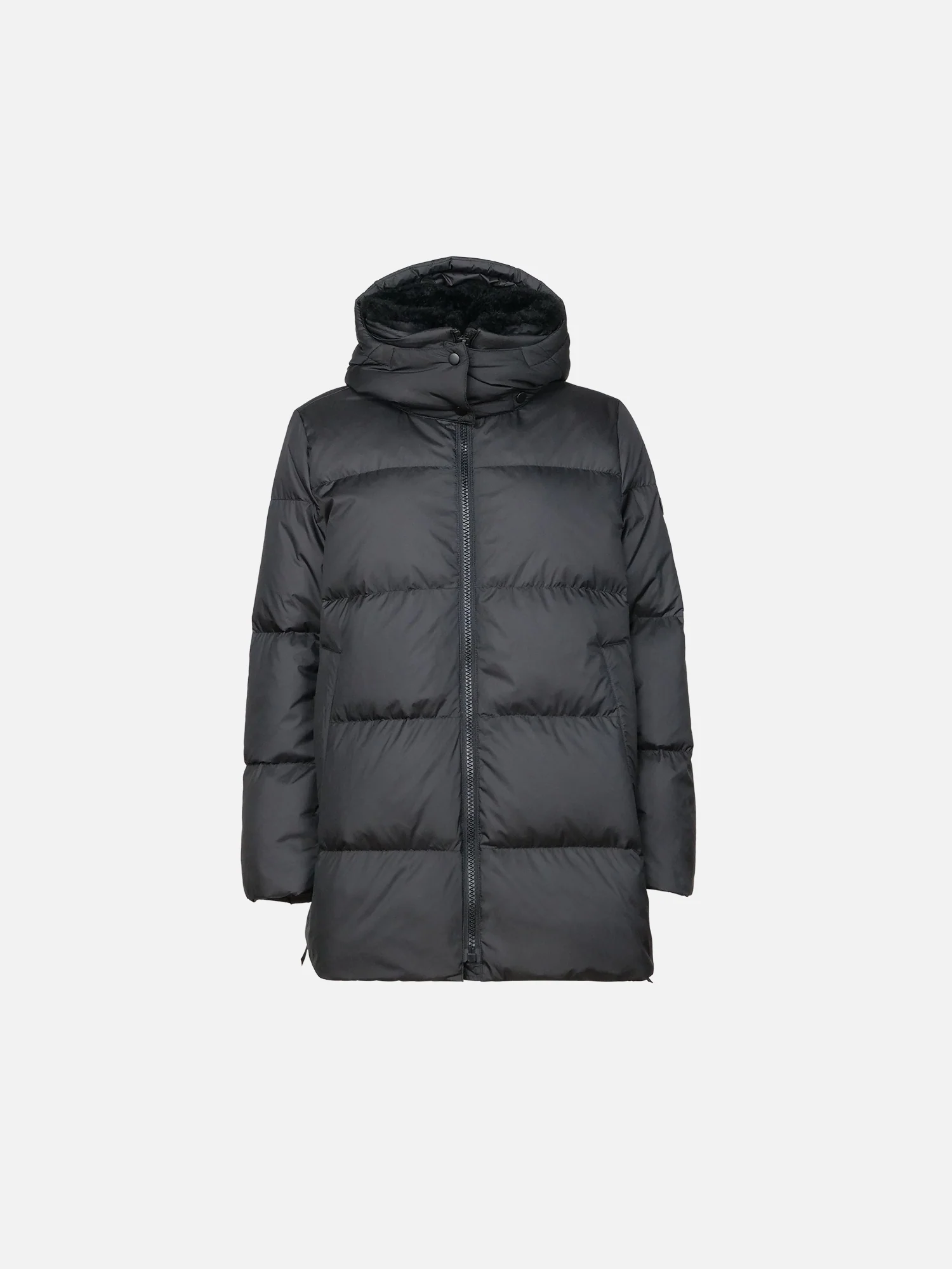 Hester, 75 cm. - Dunjakke med hætte - kvinder - sort - Image 4