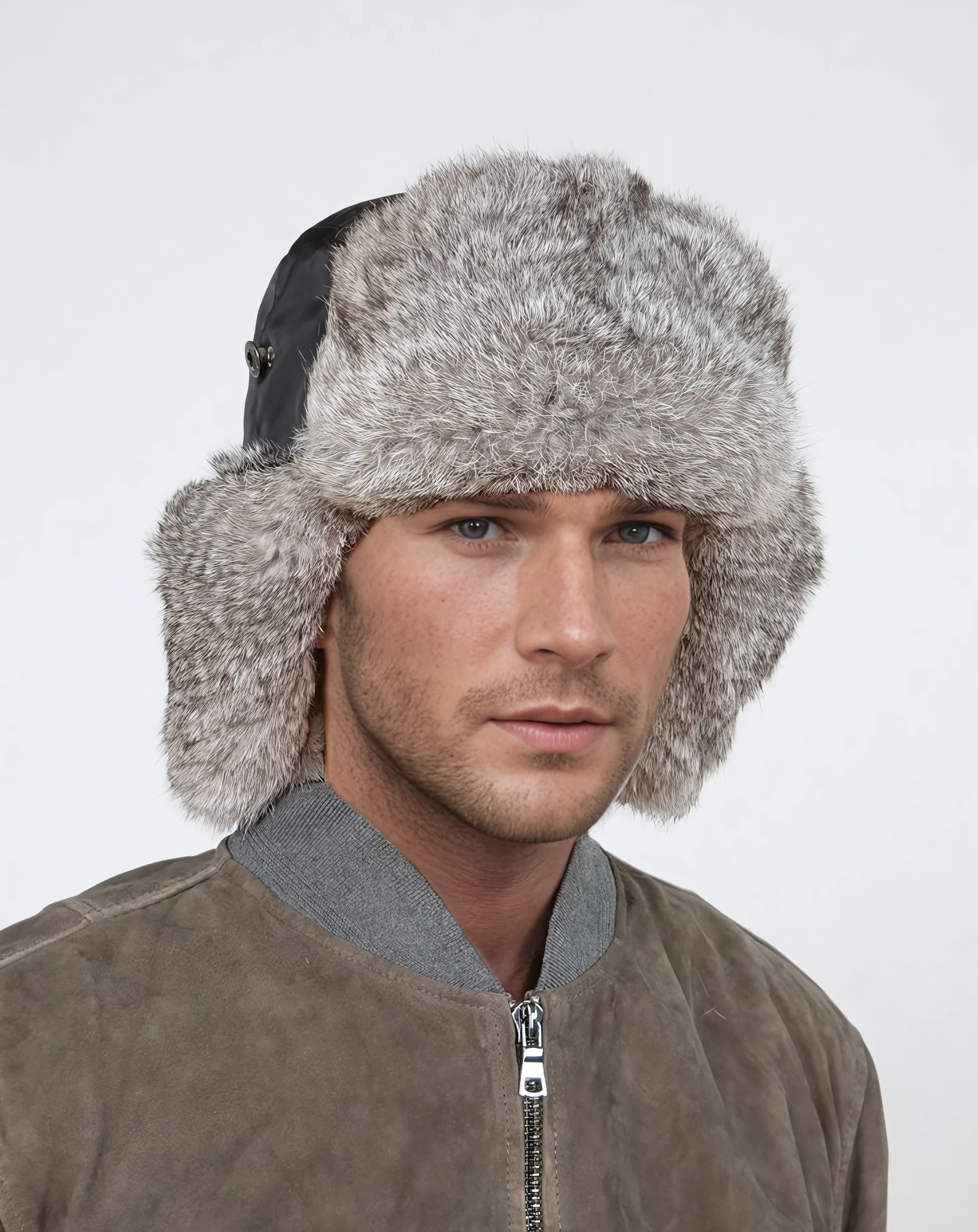 HL20C031 Trapper Hat - Tekstil - Accesories - Sort - Image 2