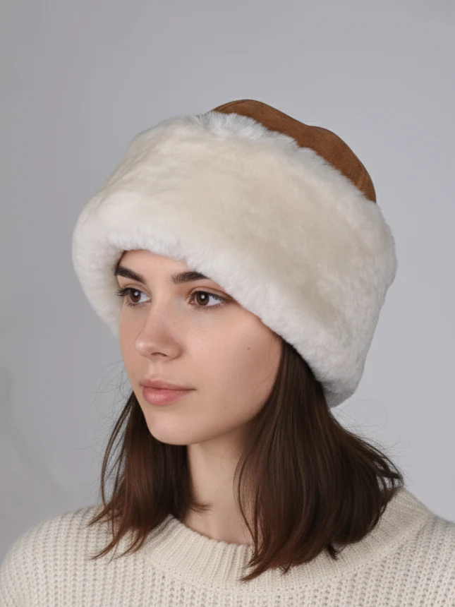 HL24C061 Hat - Ruskindslam - Tilbehør - Cognac - Image 3