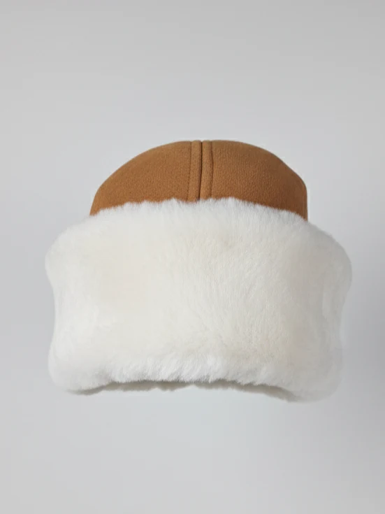 HL24C061 Hat - Ruskindslam - Tilbehør - Cognac - Image 4