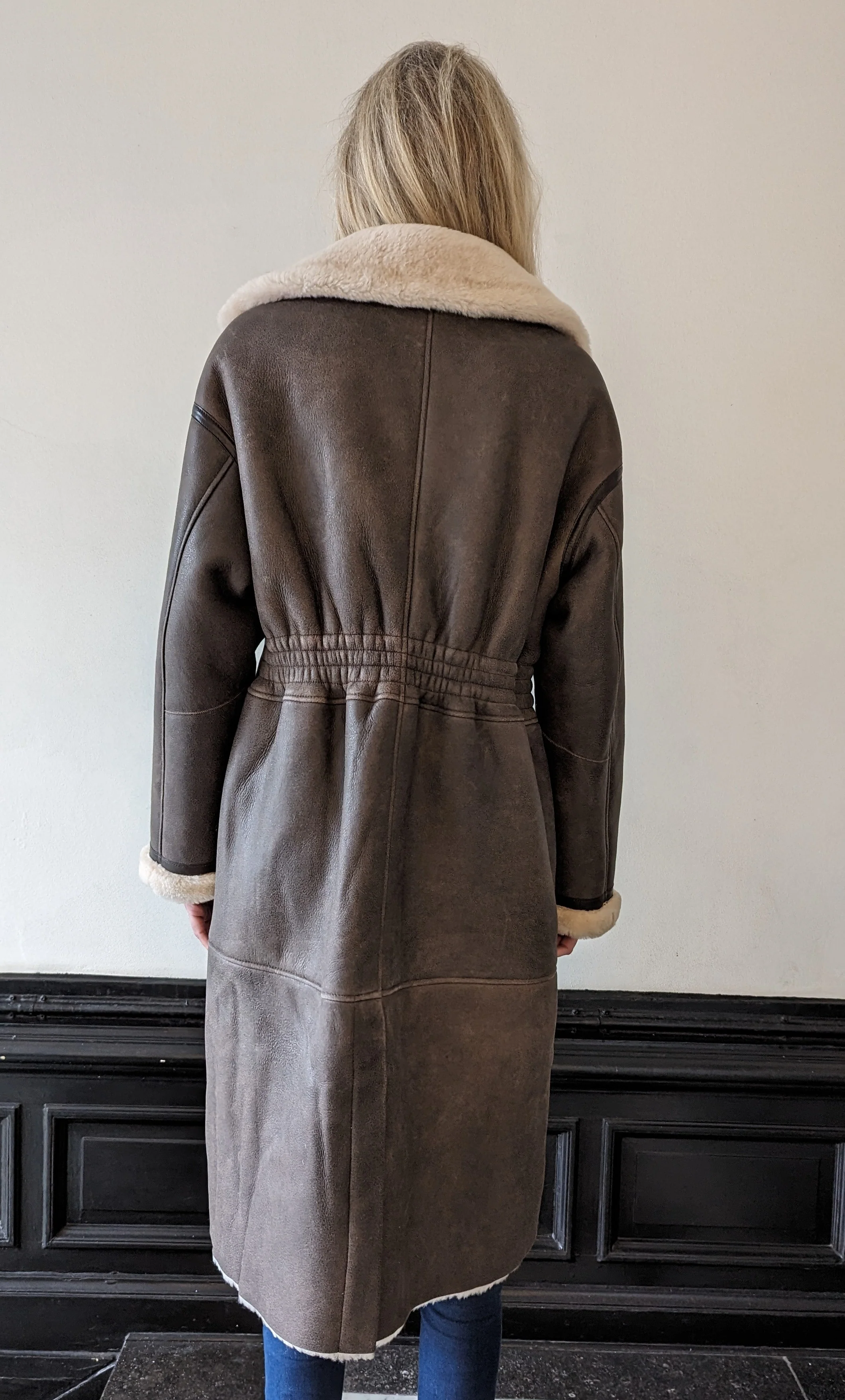 Hone 110 Cm. - Rulamsfrakke - Dame - Brun - Image 5