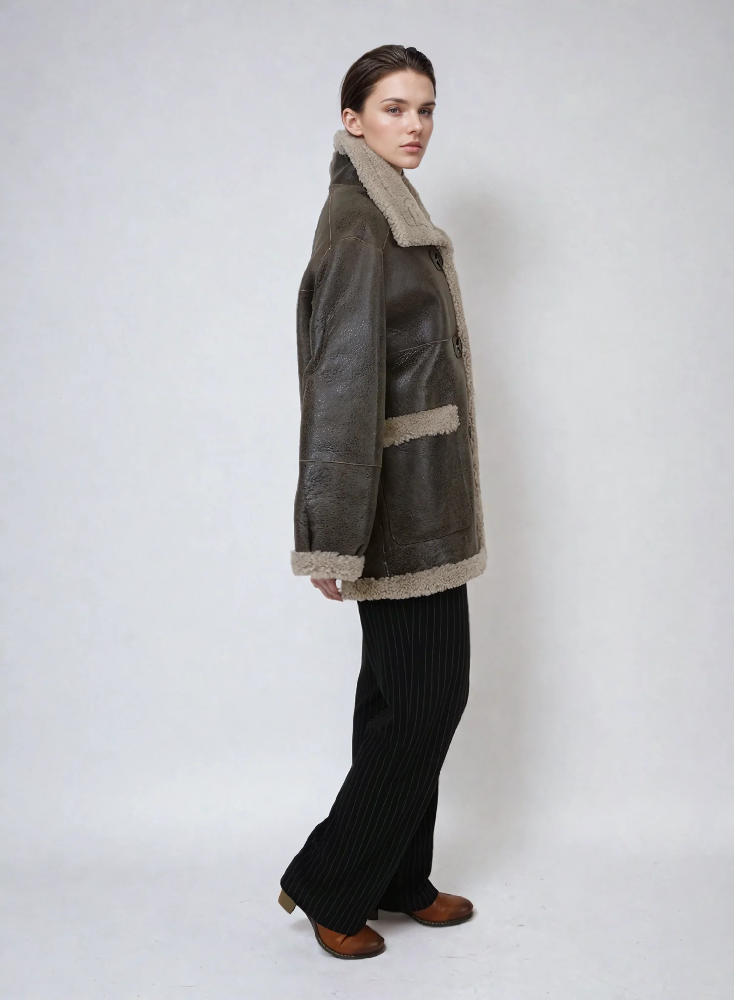 Honorine, 75 cm. - Krave - Cool Lamb - Kvinder - Brun - Image 2