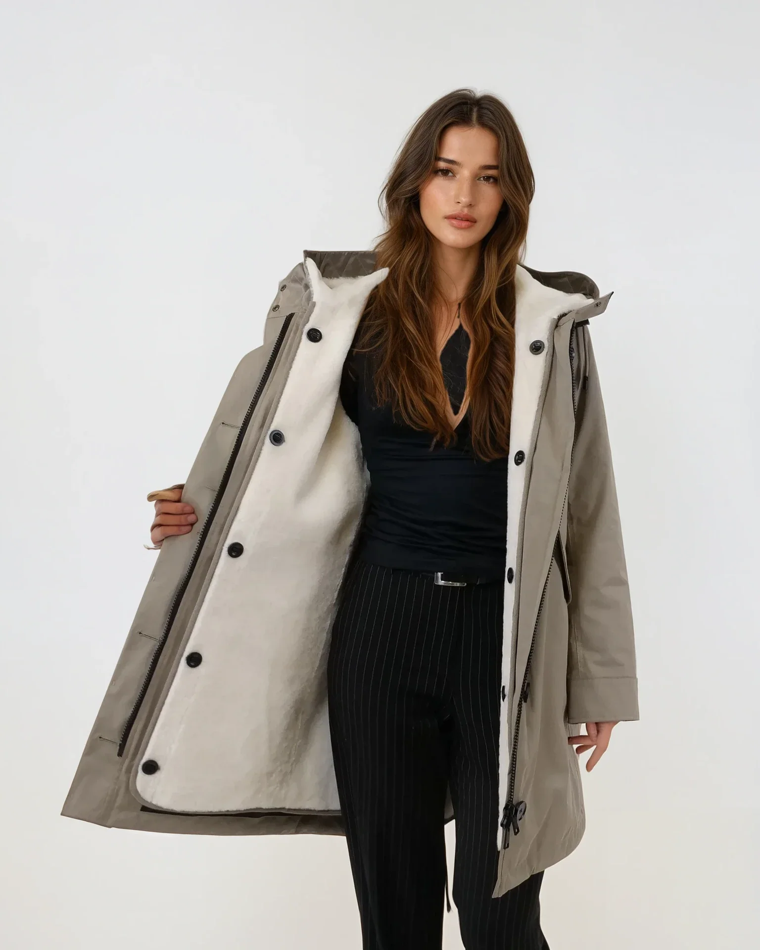 Ilona, 97 cm. - Tekstil - Kvinder - Let hær - Image 3