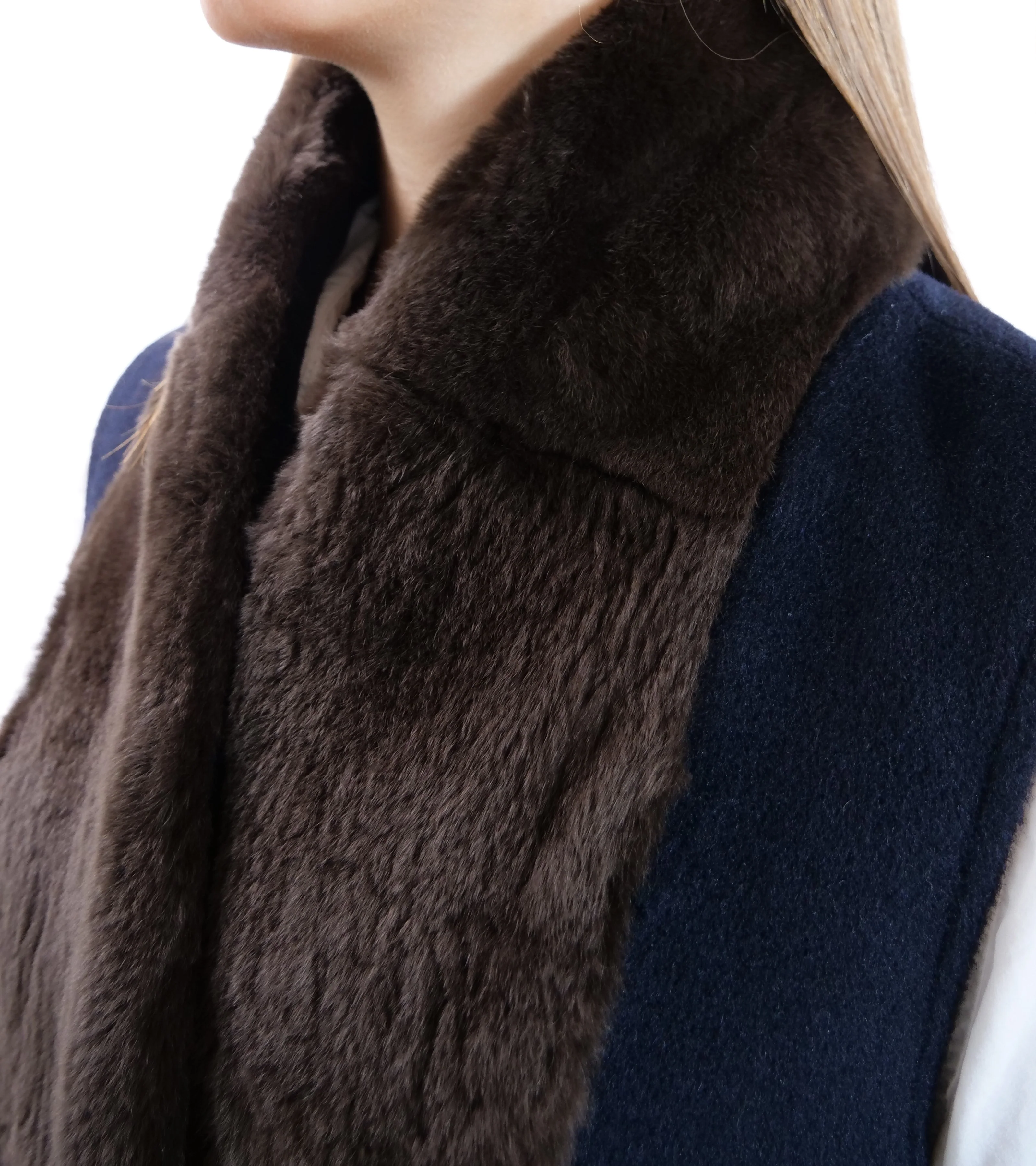 Isalyne, 85 cm.  - Rex - Kvinder - Navy - Image 9