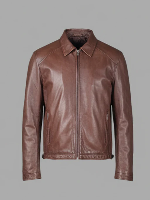 Ivar, 65 cm. - Lammepolsk nappalæder -Mand - Cana Brown - Image 2