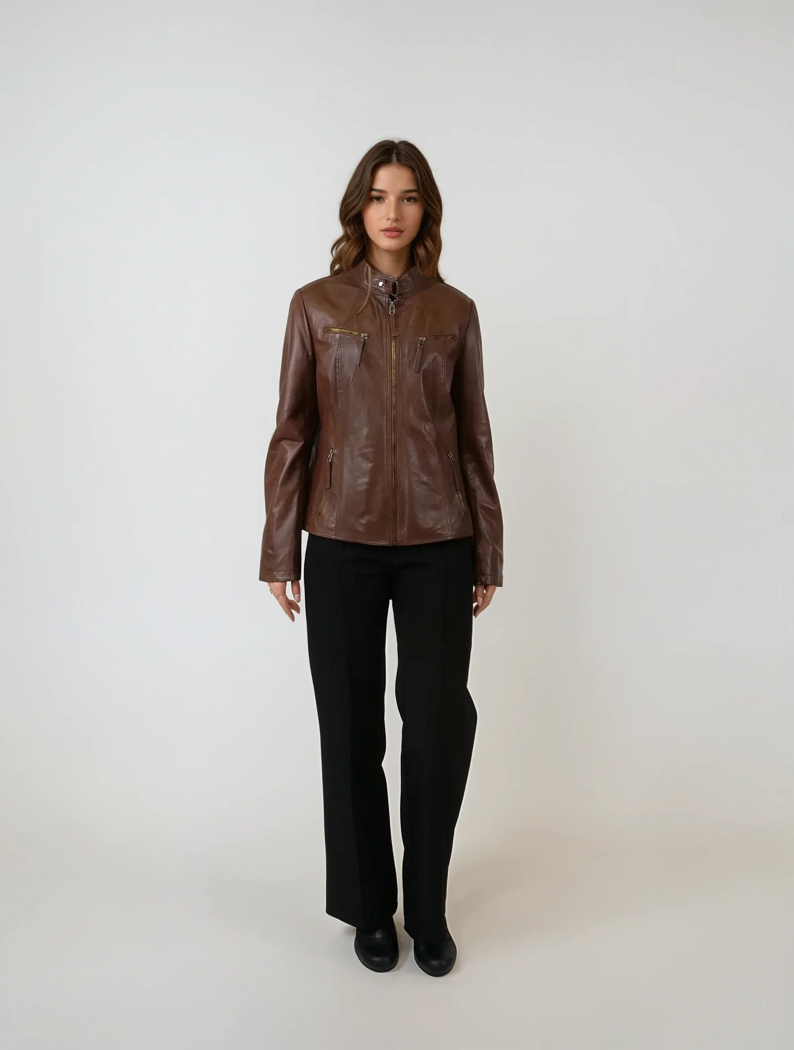 Juliette - Comfort, 60 cm. - Lamme Malli Læder - Mand - Cana Brown - Image 5