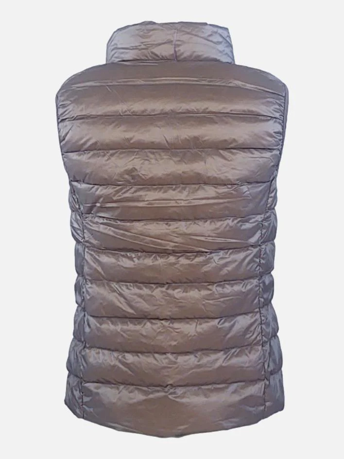 K2201 - 100% Dun Vest - Dame - Khaki - Image 3