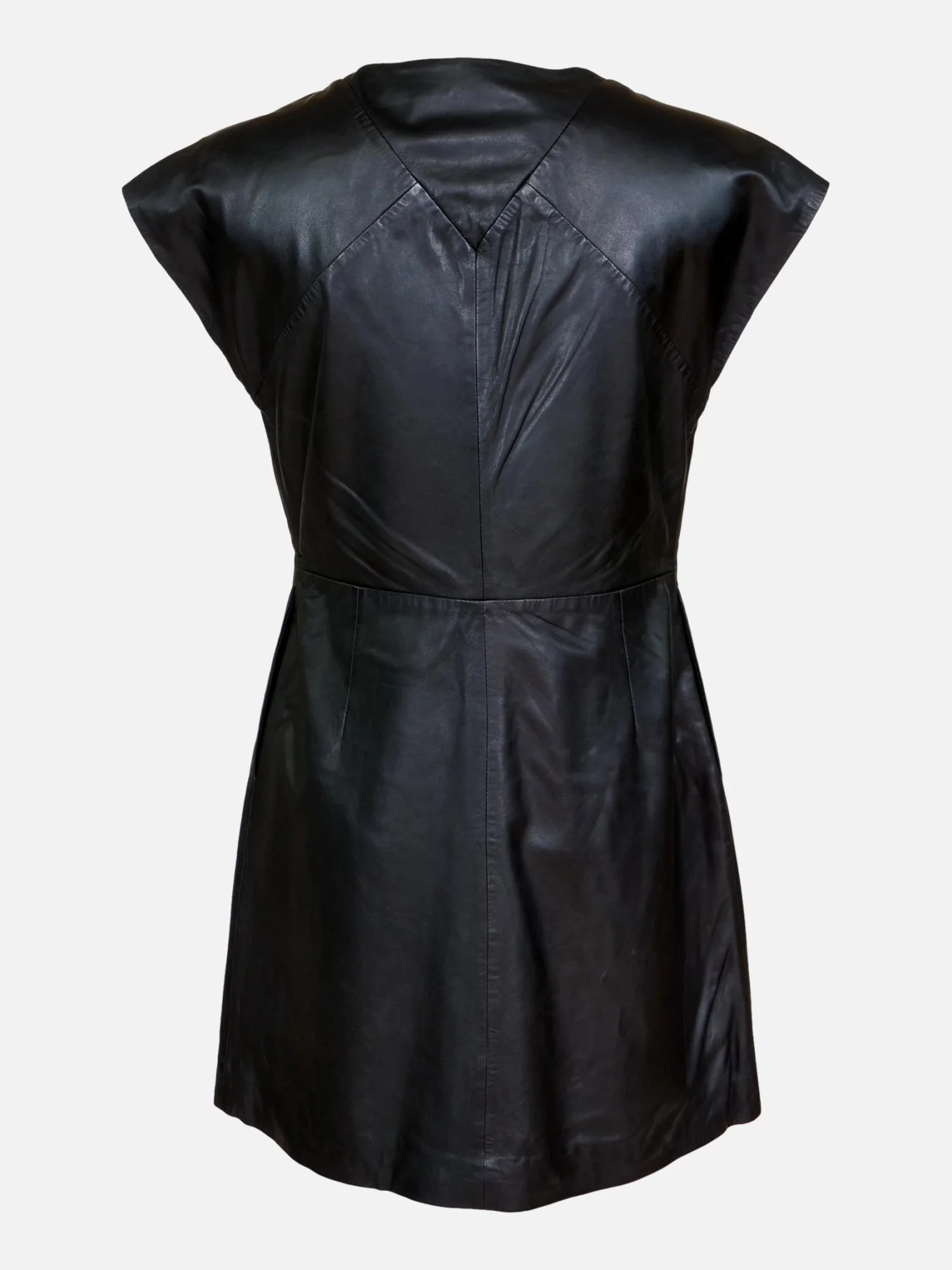 Kennedy - skind kjole - Dame - Sort - Image 3