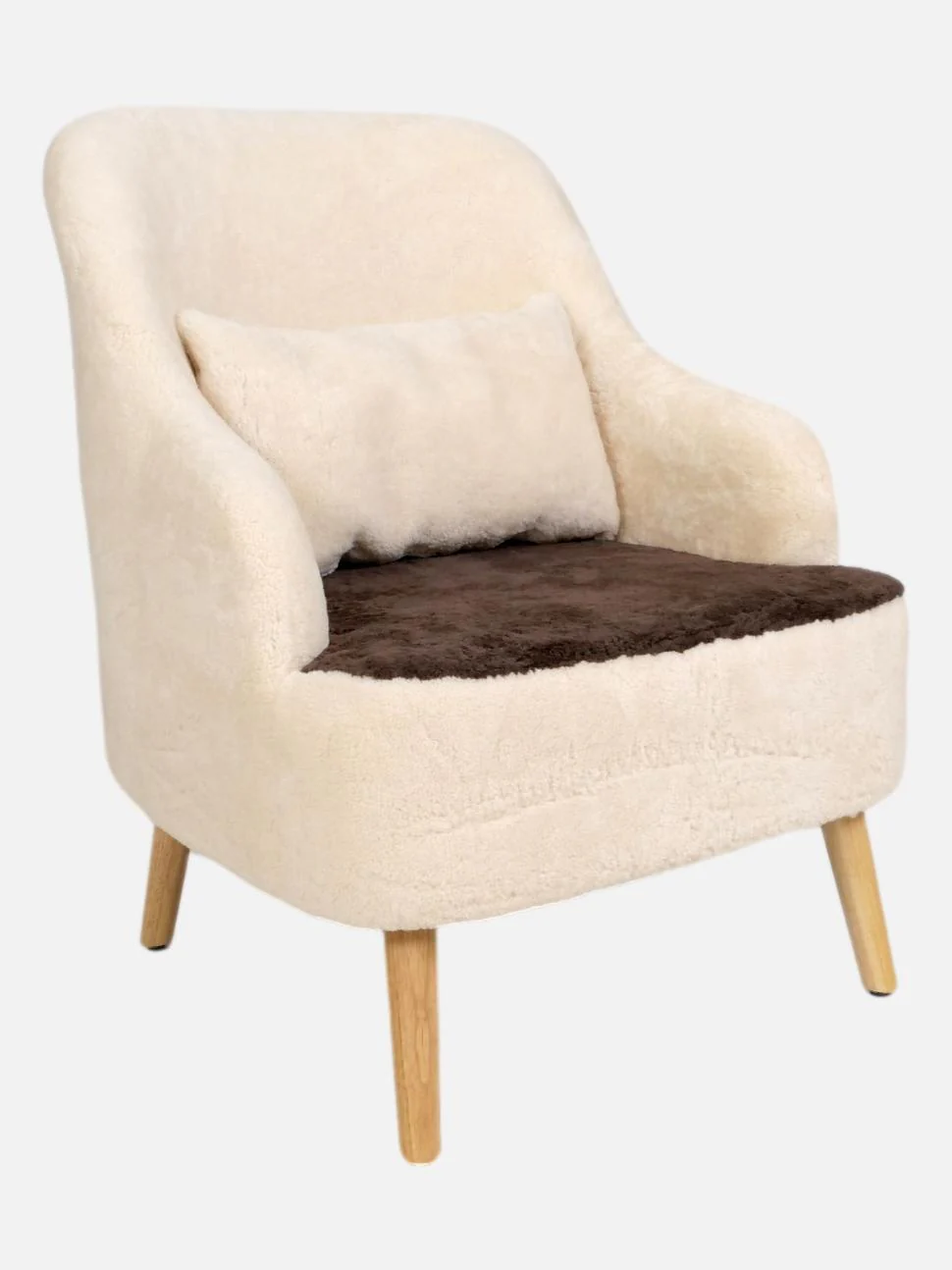 Levinsky stol nr. 2 - Lammeskind stol - Beige