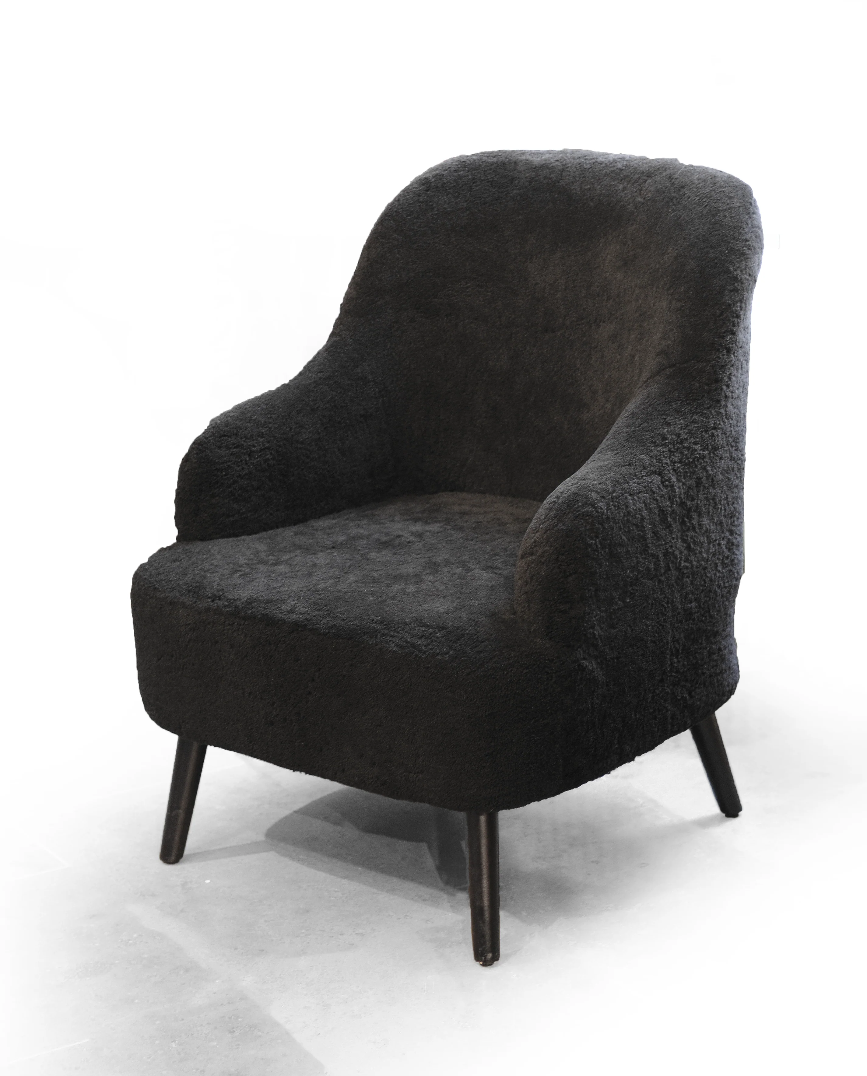 Lammeskindsstol - Levinsky chair no. 2 Australsk lammeskind - Mørke brun - Image 11