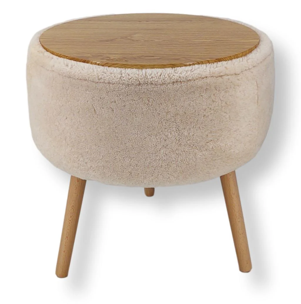 Levinsky lammeskindsbord - Australsk lam - Beige - Image 5