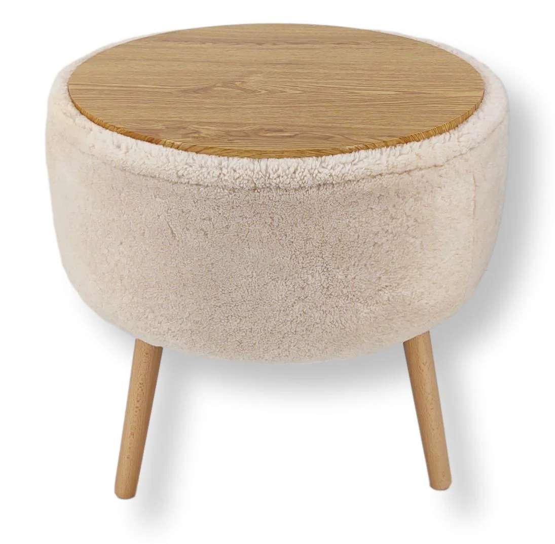 Levinsky lammeskindsbord - Australsk lam - Beige - Image 7