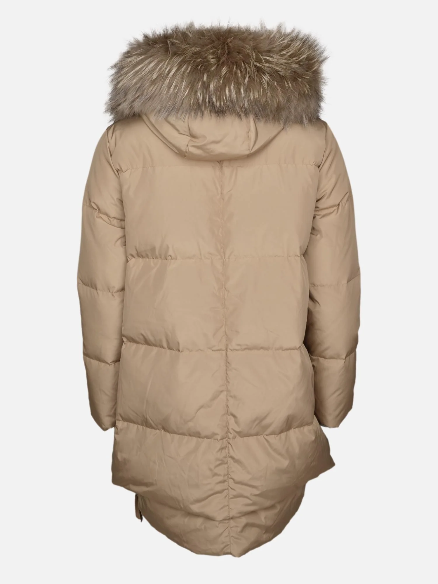 Michelle 2, 90 cm. - Hood - Down - Kvinder - Kamel - Image 4