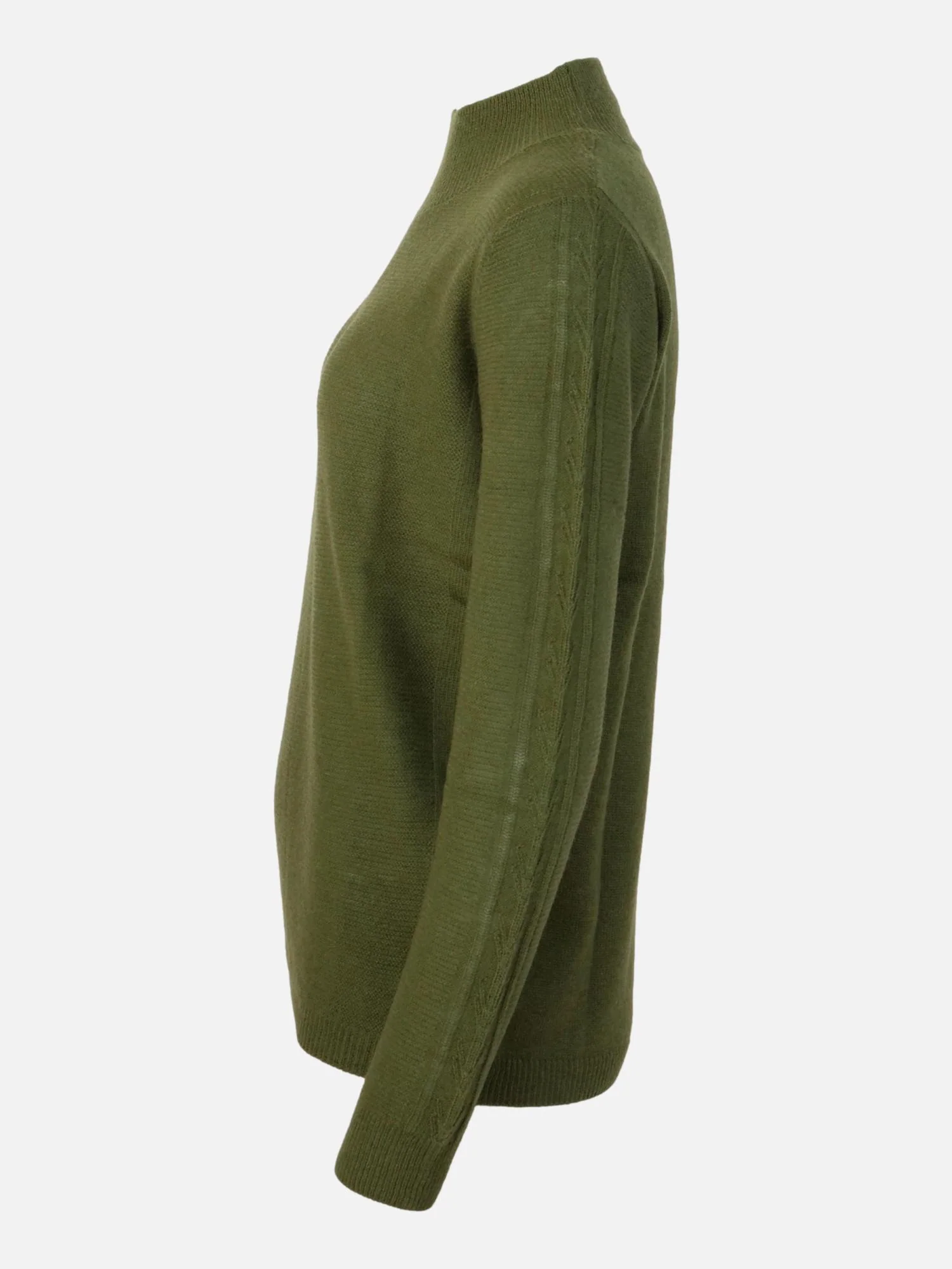 MKI Sweater - Dame - 100% Uld trøje - Grøn - Image 5