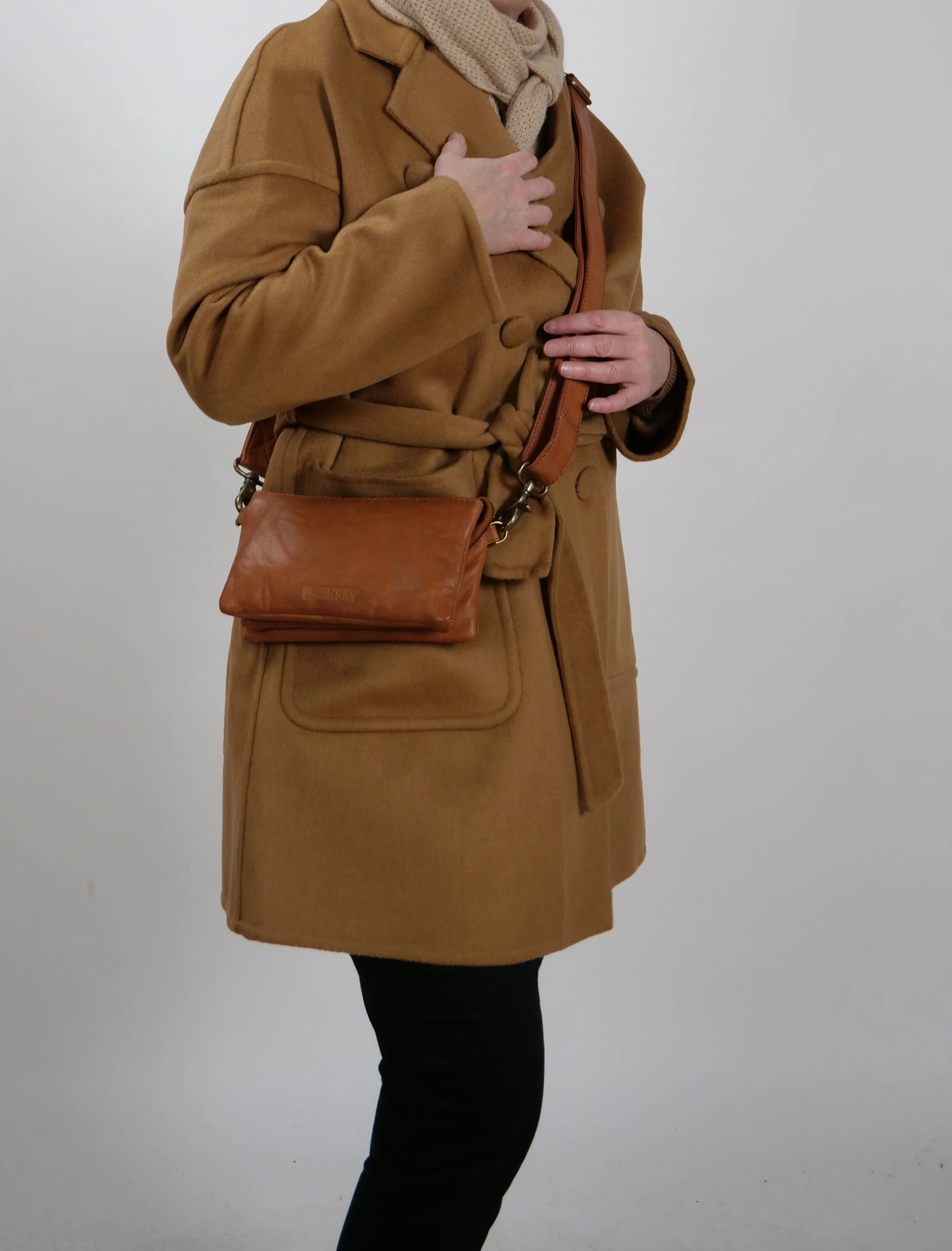 PF -01 taske - fårlæder - Accesories - cognac - Image 2