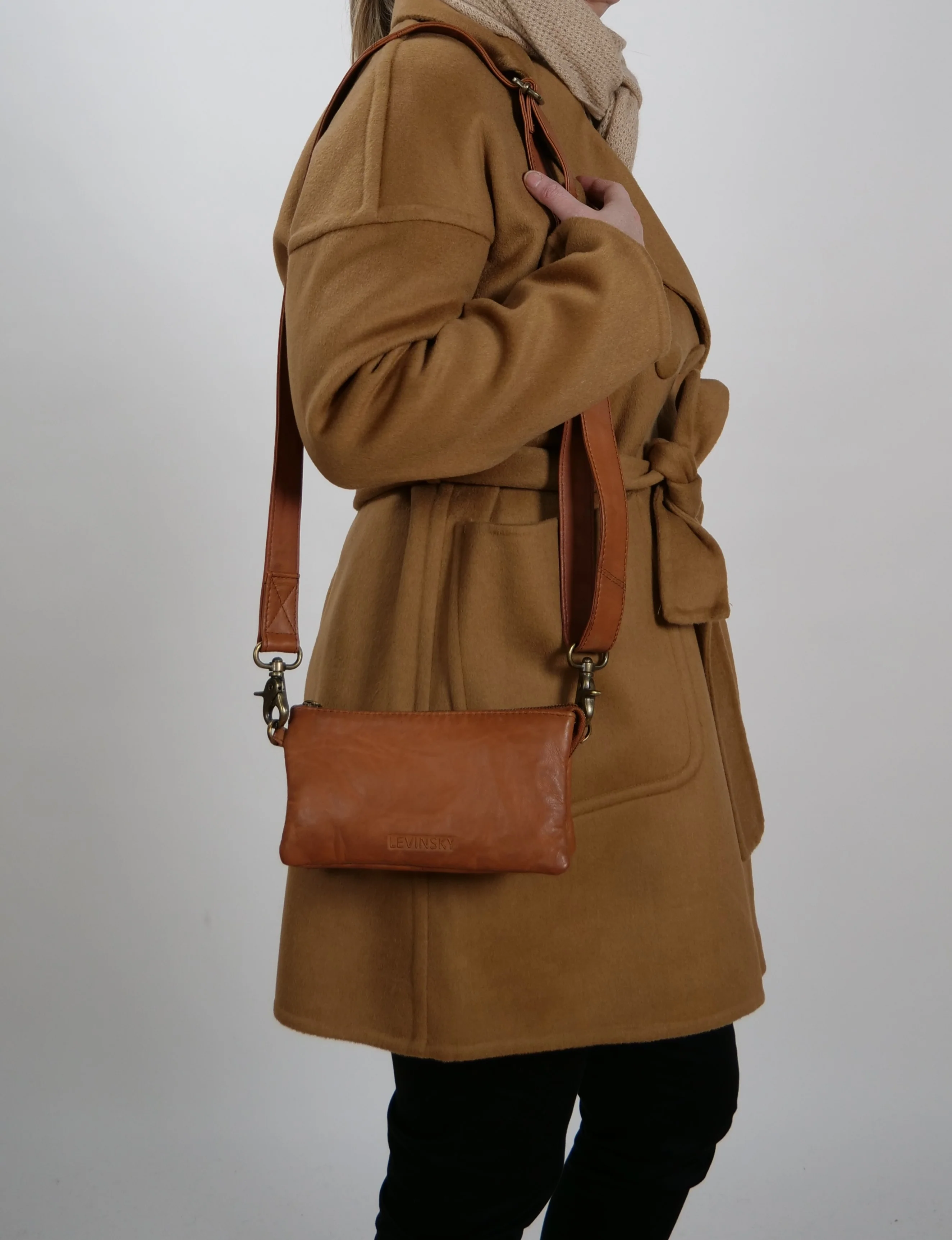PF -01 taske - fårlæder - Accesories - cognac - Image 6